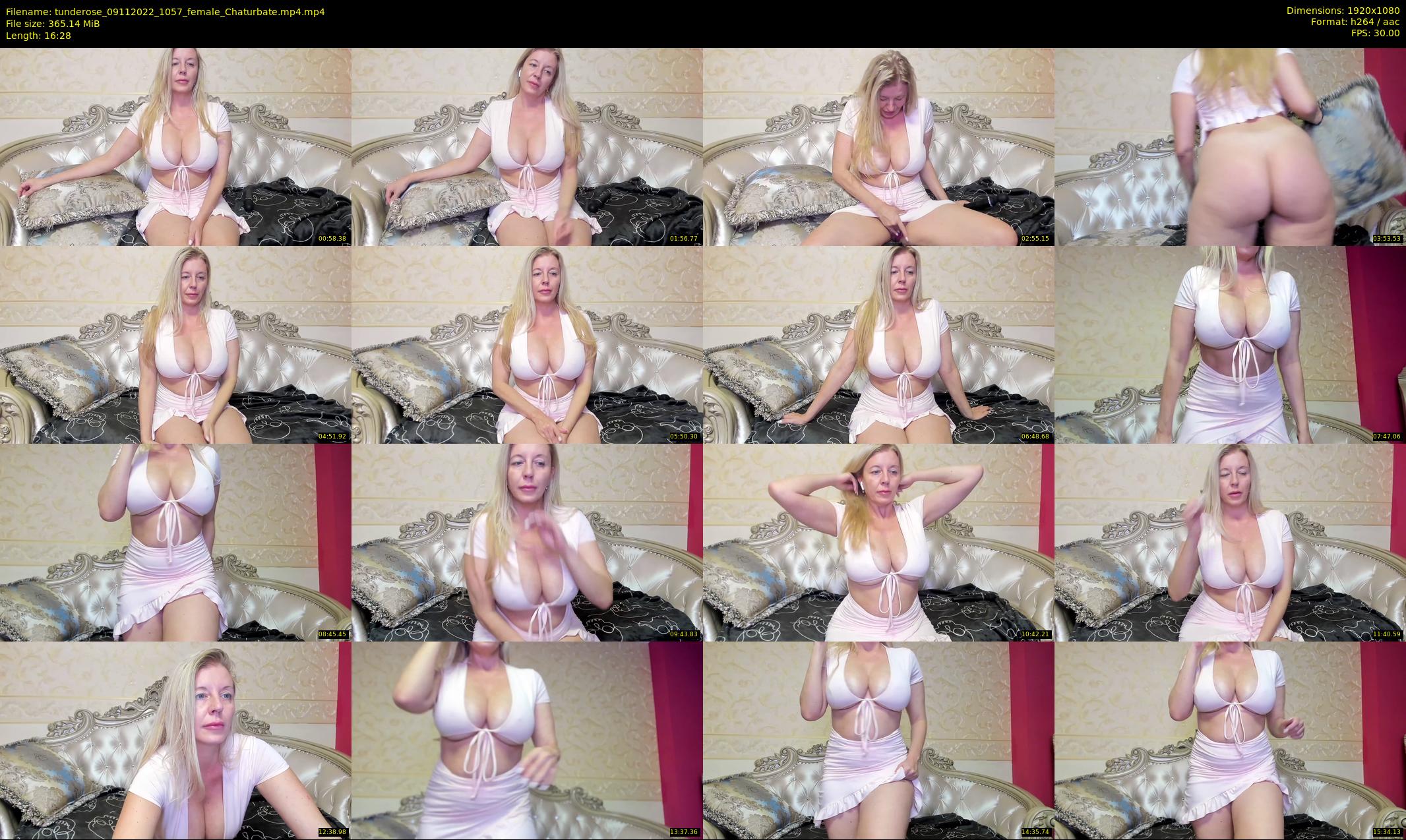 tunderose — 17 minute Chaturbate female cam show recording, 1080p, Nov 9, 2022