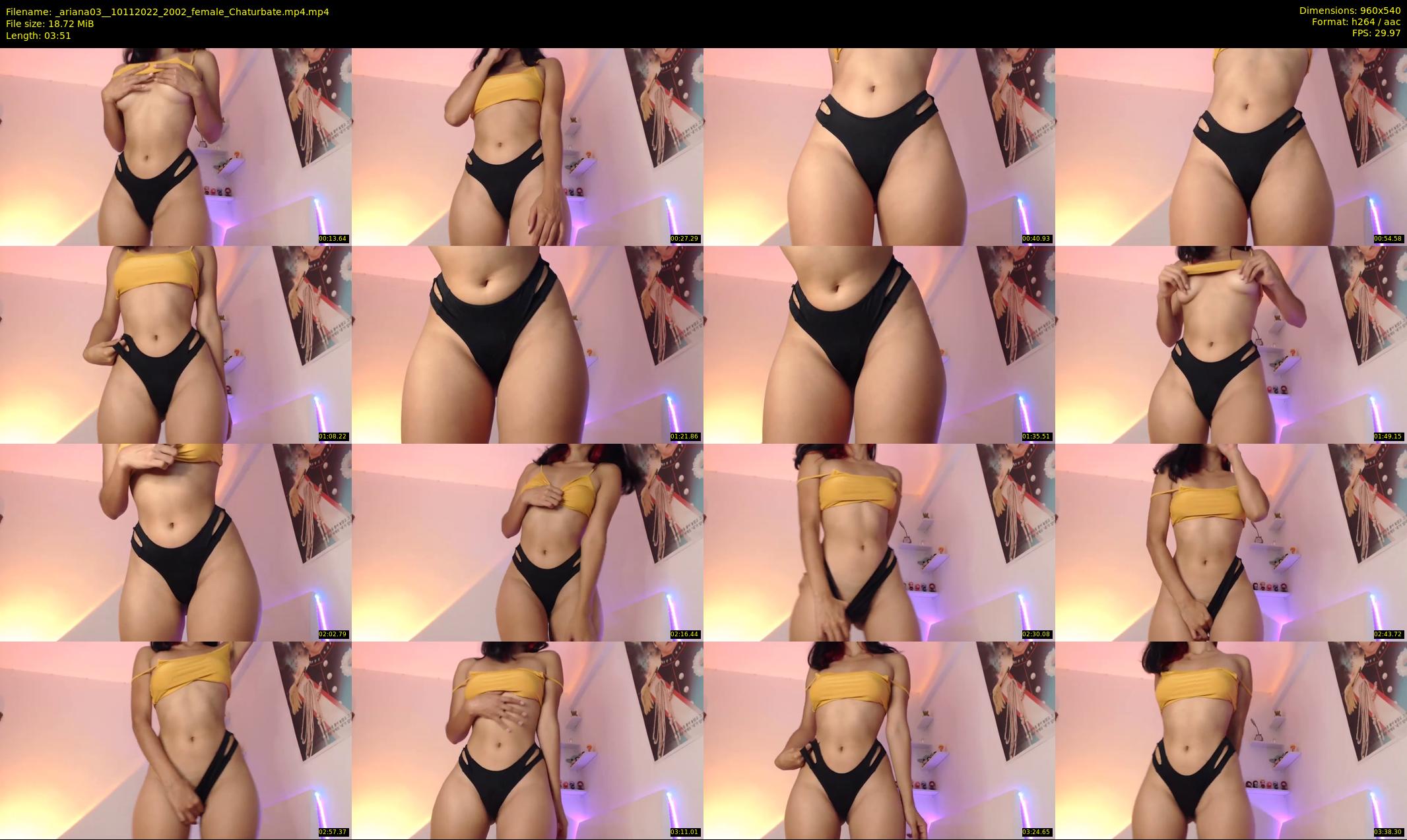 _ariana03_ — 4 minute Chaturbate female cam show recording, 480p, Nov 10, 2022