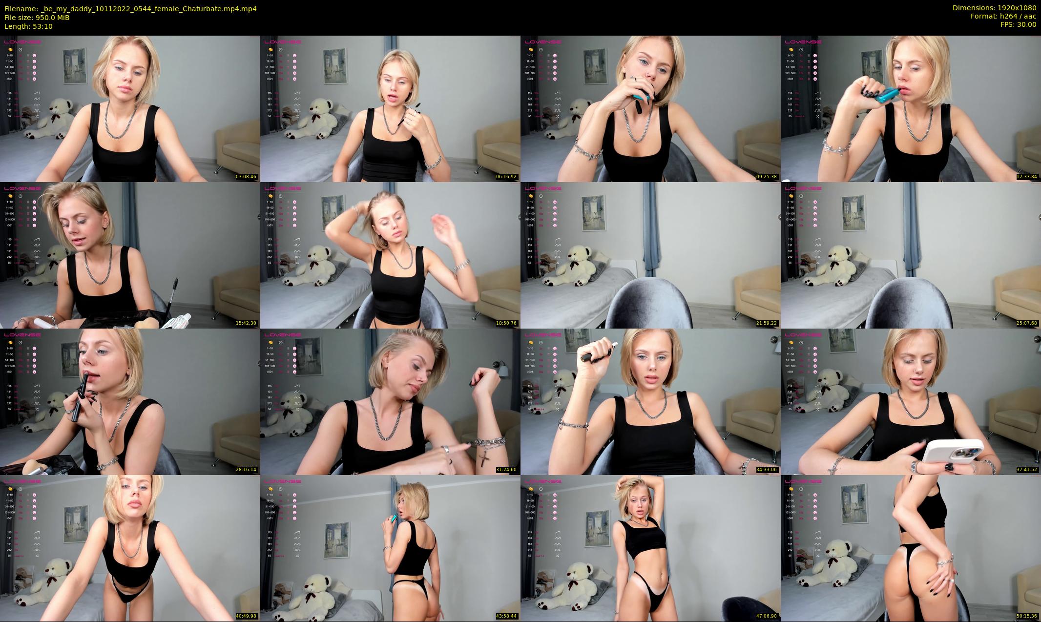 _be_my_daddy — 54 minute Chaturbate female cam show recording, 1080p, Nov 10, 2022