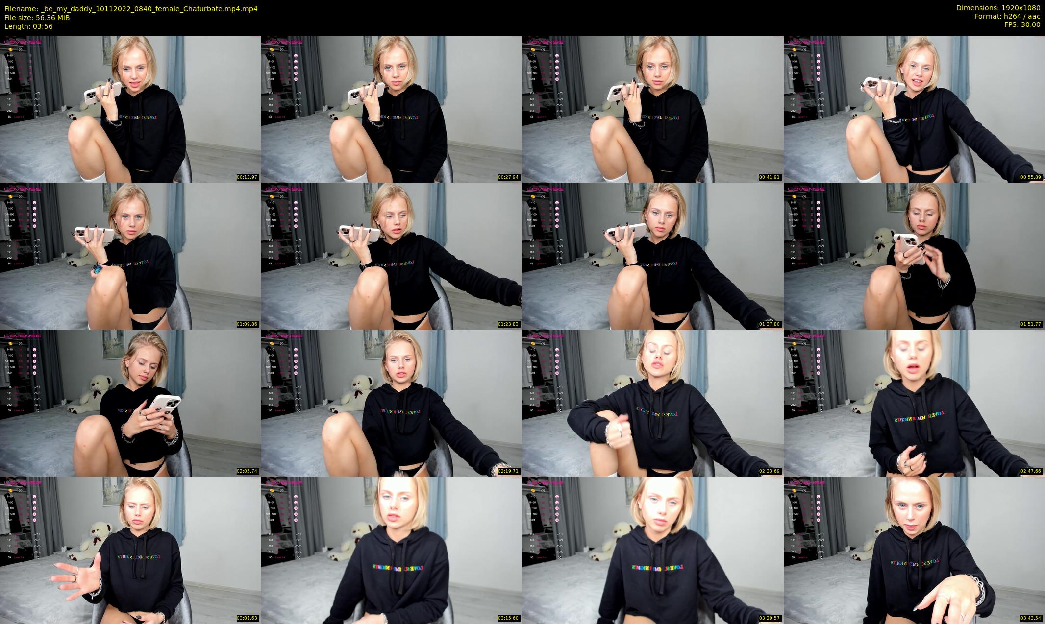 _be_my_daddy — 4 minute Chaturbate female cam show recording, 1080p, Nov 10, 2022