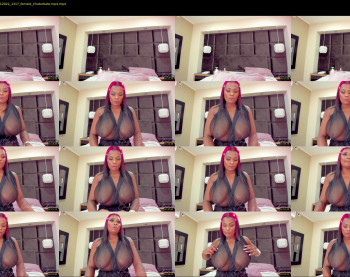 _huge_boobs_ebony — 5 minute Chaturbate female cam show recording, 1080p, Nov 10, 2022