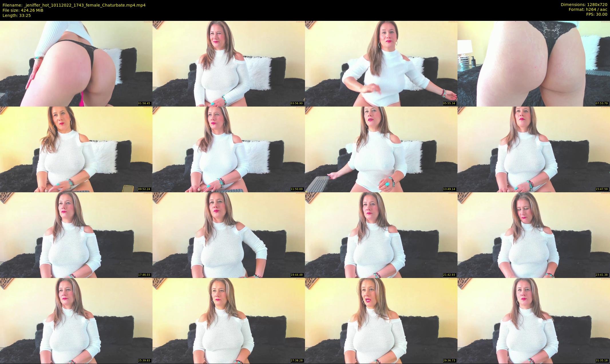 _jeniffer_hot — 34 minute Chaturbate female cam show recording, 720p, Nov 10, 2022