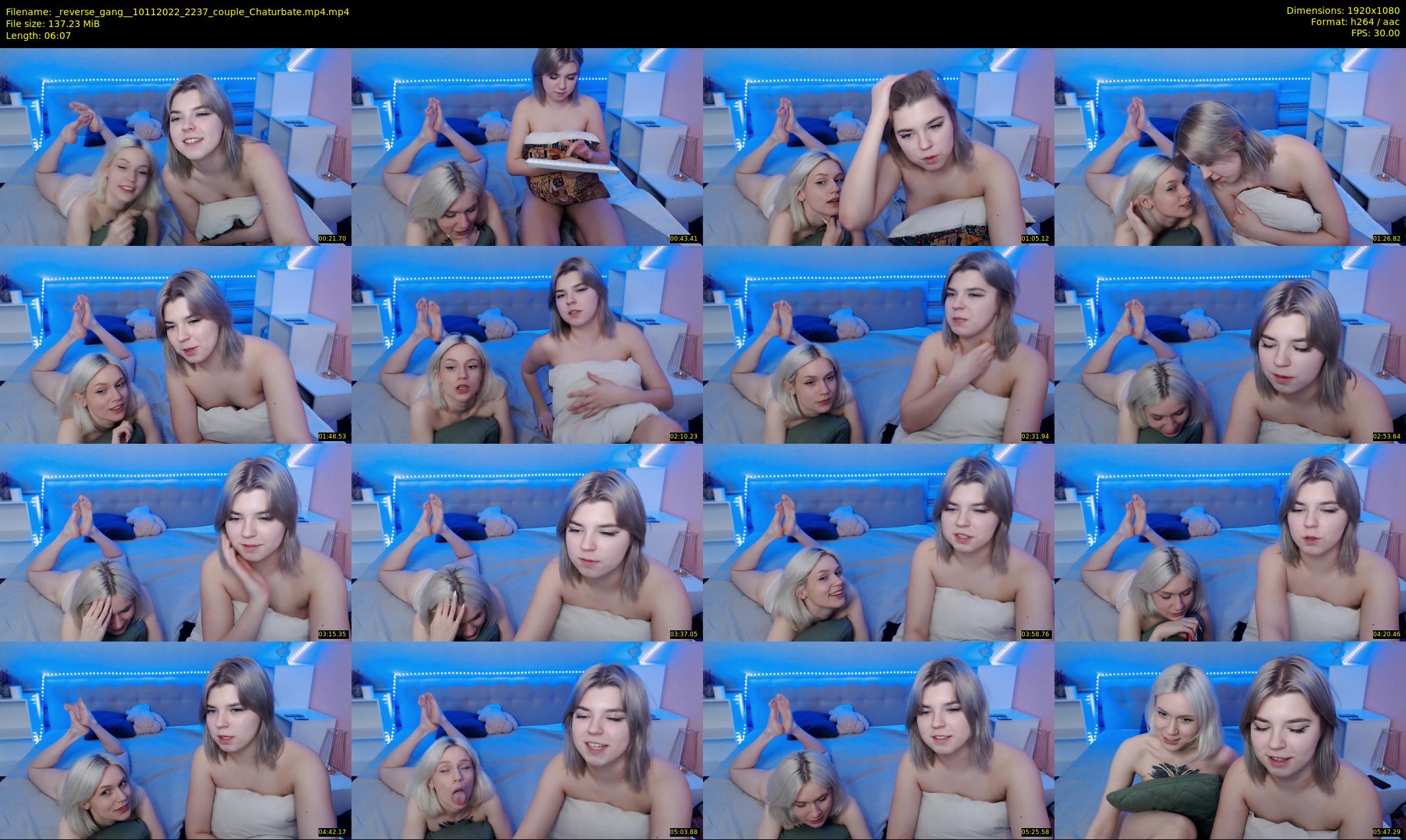 _reverse_gang_ — 7 minute Chaturbate couple cam show recording, 1080p, Nov 10, 2022