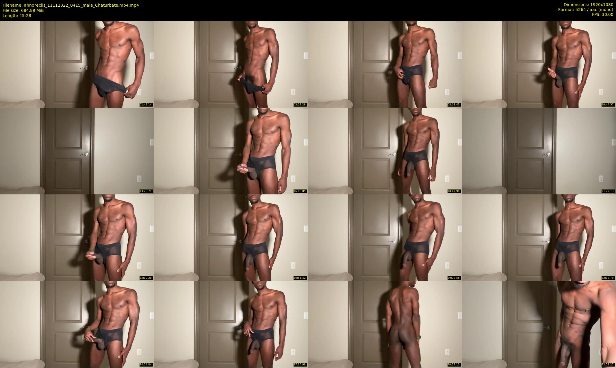ahnoreclis — 46 minute Chaturbate male cam show recording, 1080p, Nov 11, 2022