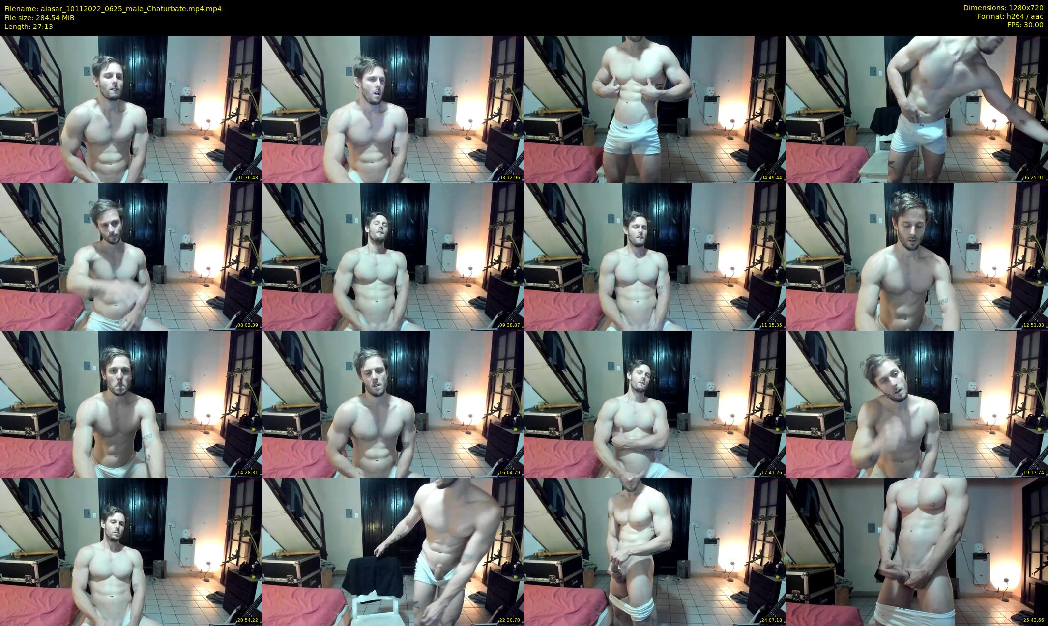 aiasar — 28 minute Chaturbate male cam show recording, 720p, Nov 10, 2022