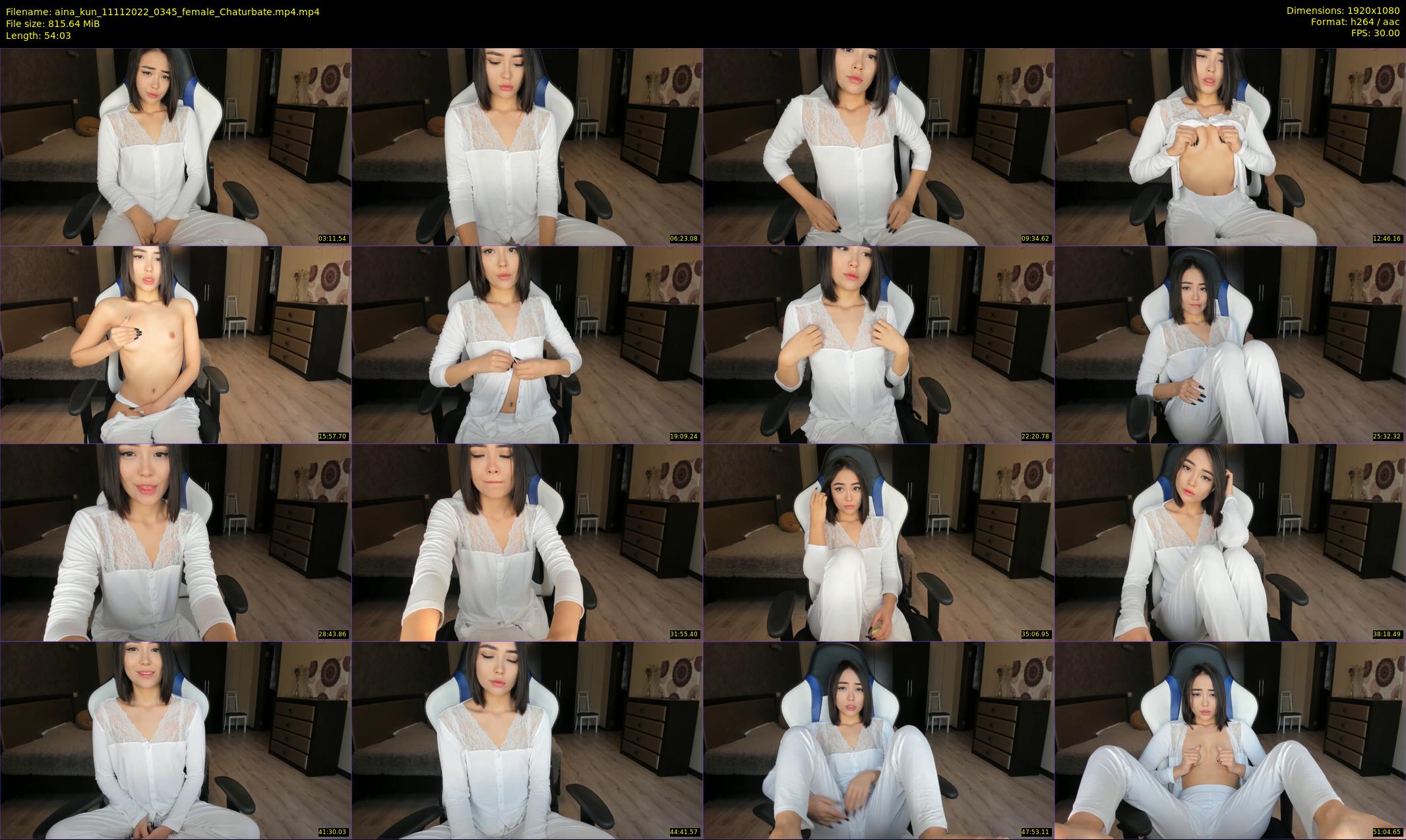 aina_kun — 55 minute Chaturbate female cam show recording, 1080p, Nov 11, 2022