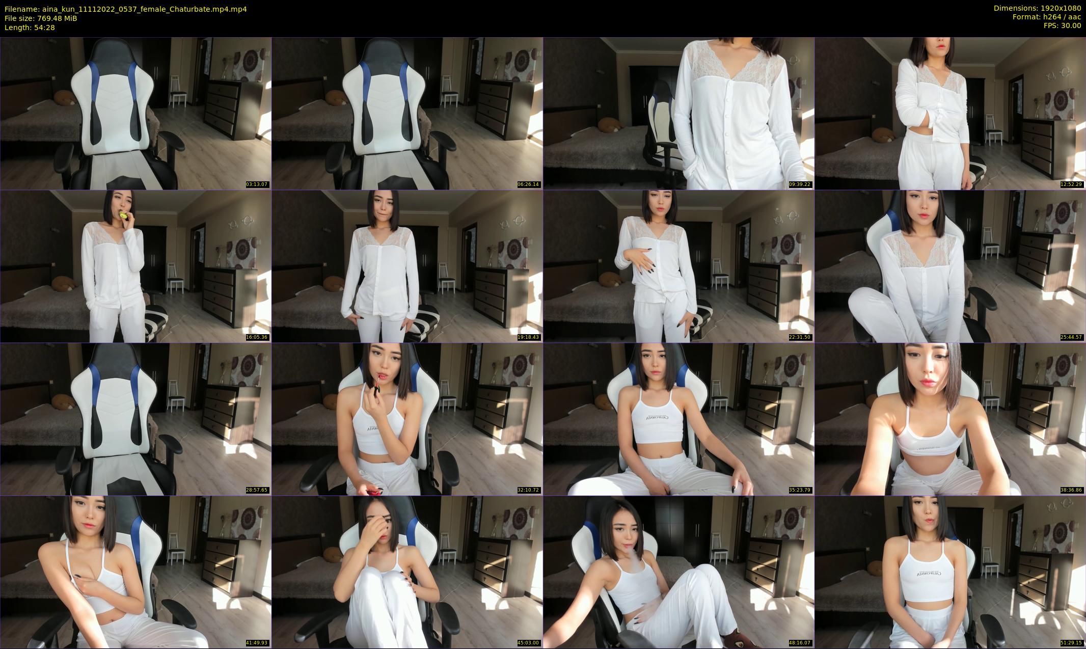 aina_kun — 55 minute Chaturbate female cam show recording, 1080p, Nov 11, 2022
