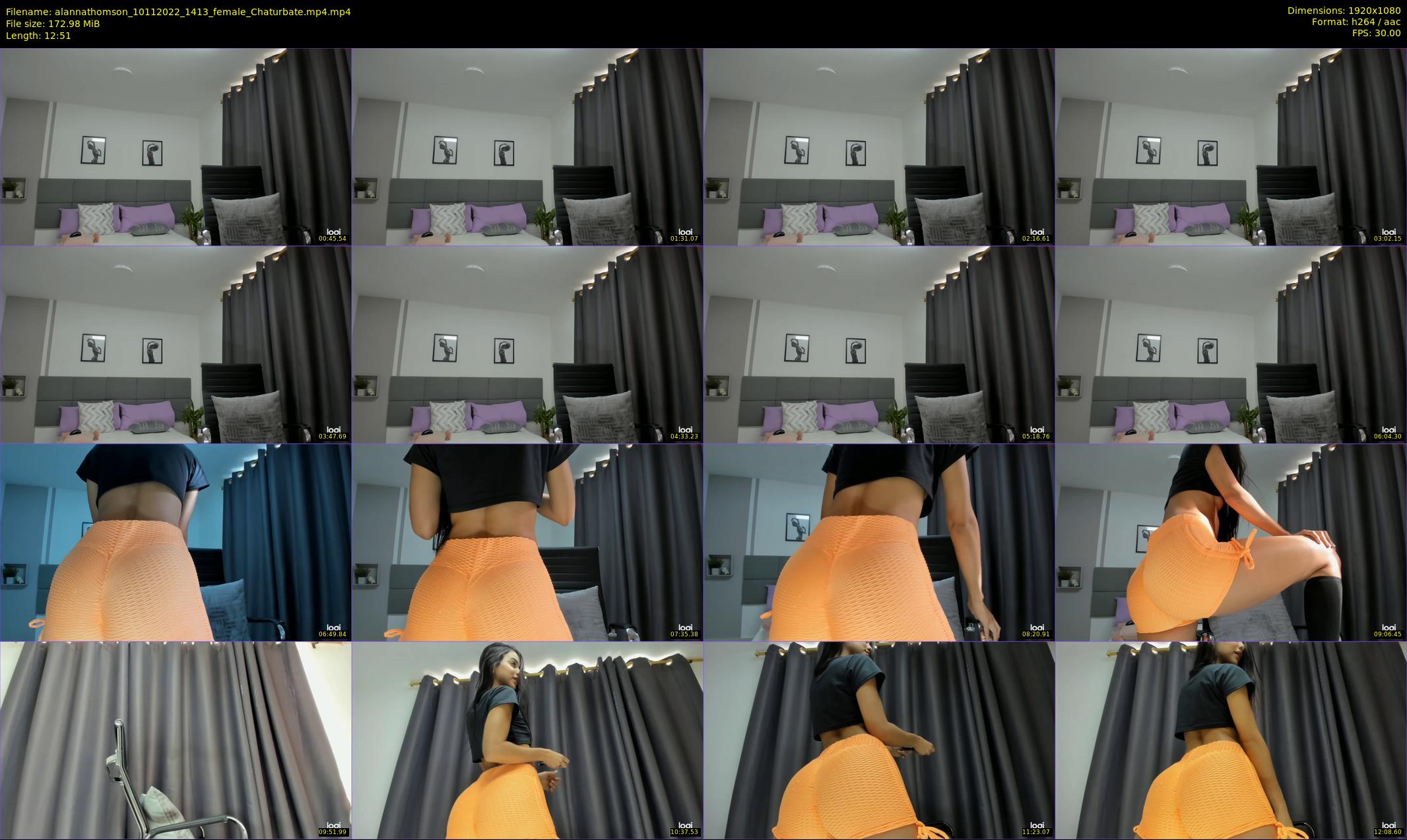 alannathomson — 13 minute Chaturbate female cam show recording, 1080p, Nov 10, 2022