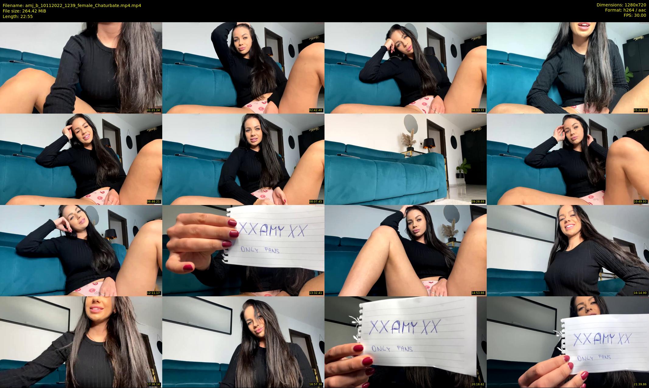 amj_b — 23 minute Chaturbate female cam show recording, 720p, Nov 10, 2022