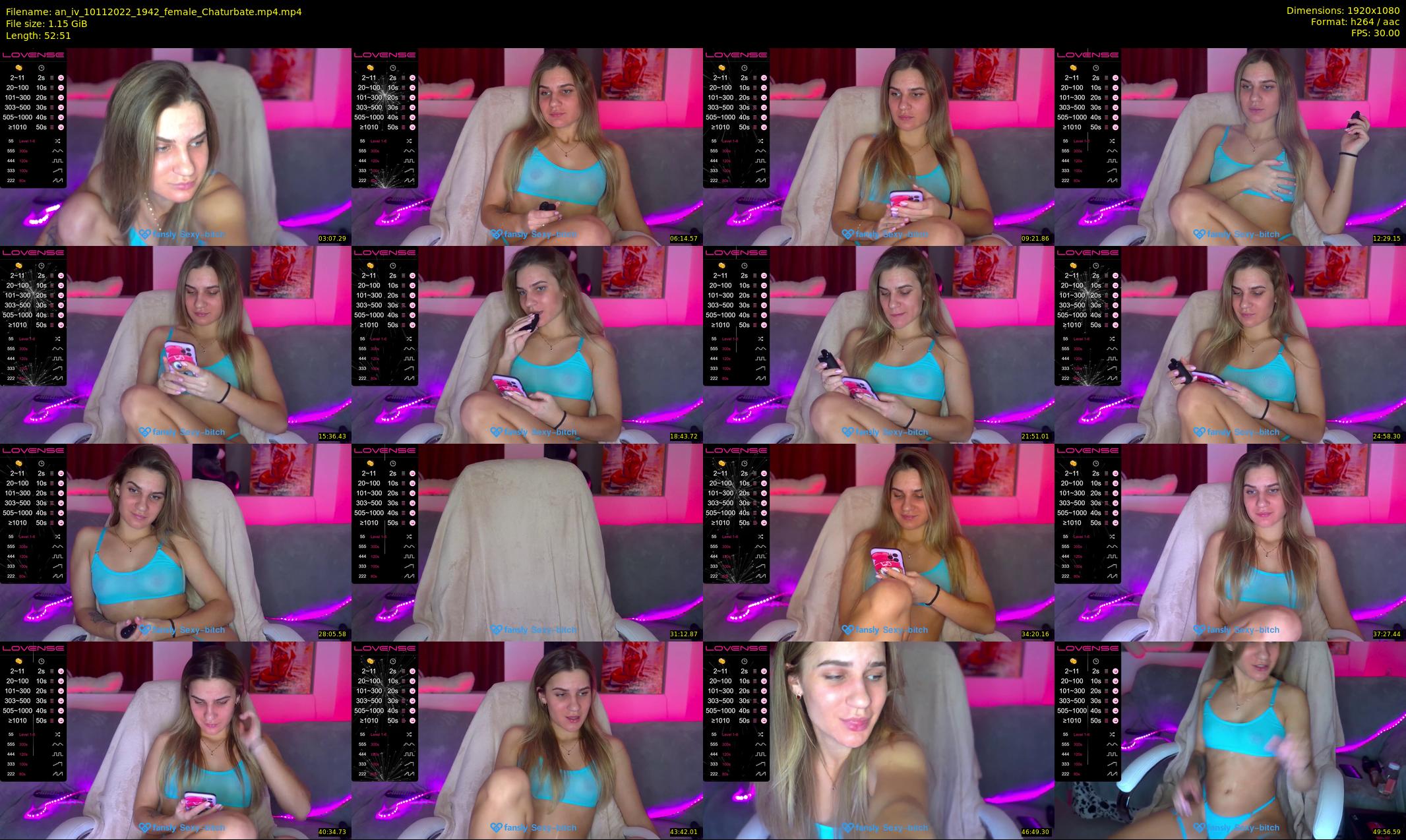 an_iv — 53 minute Chaturbate female cam show recording, 1080p, Nov 10, 2022