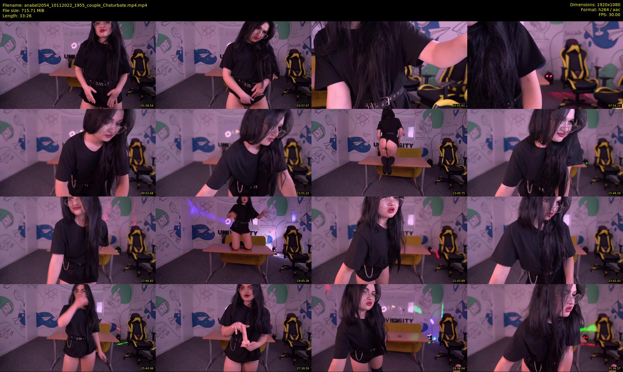 anabel2054 — 34 minute Chaturbate female cam show recording, 1080p, Nov 10, 2022