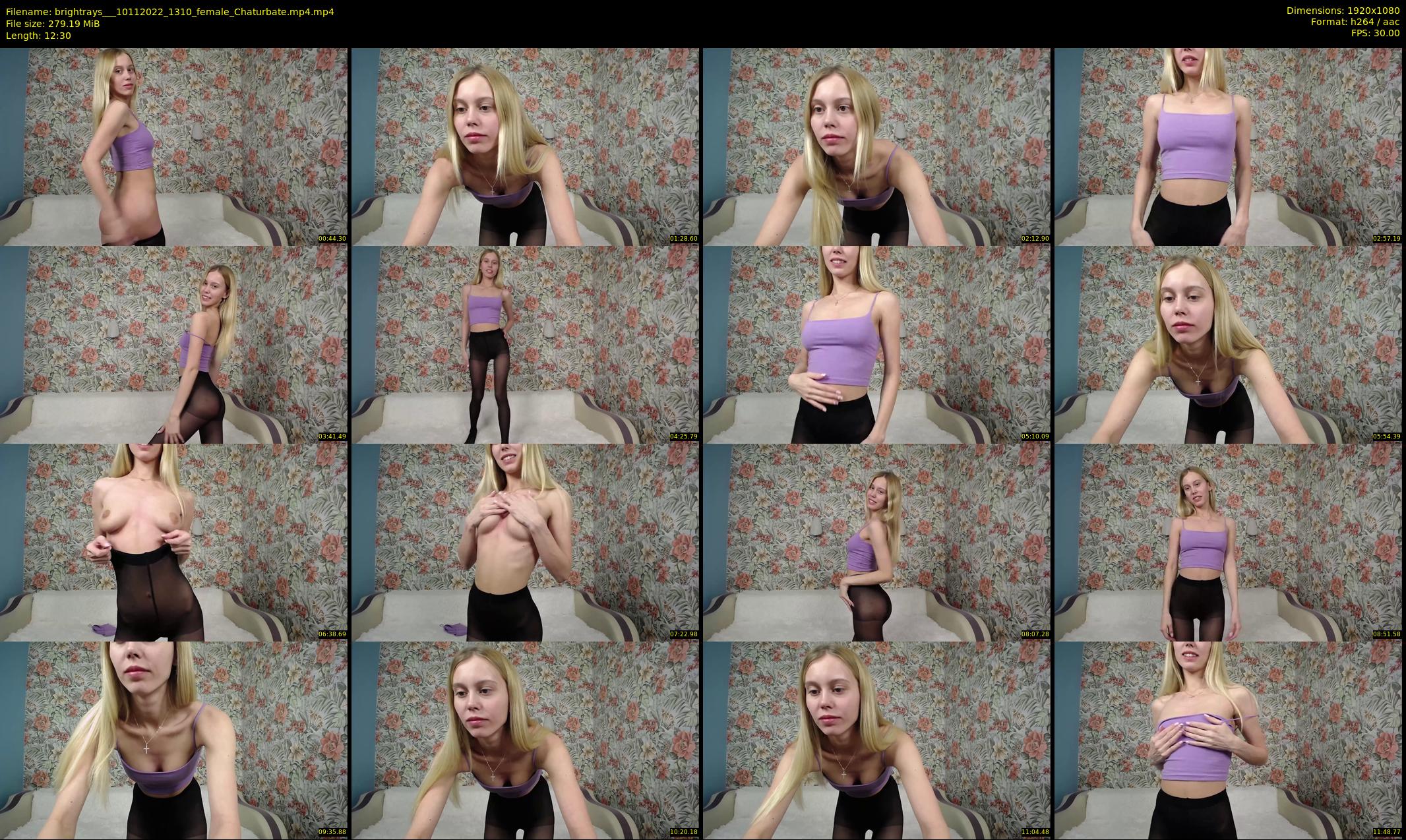 brightrays__ — 13 minute Chaturbate female cam show recording, 1080p, Nov 10, 2022