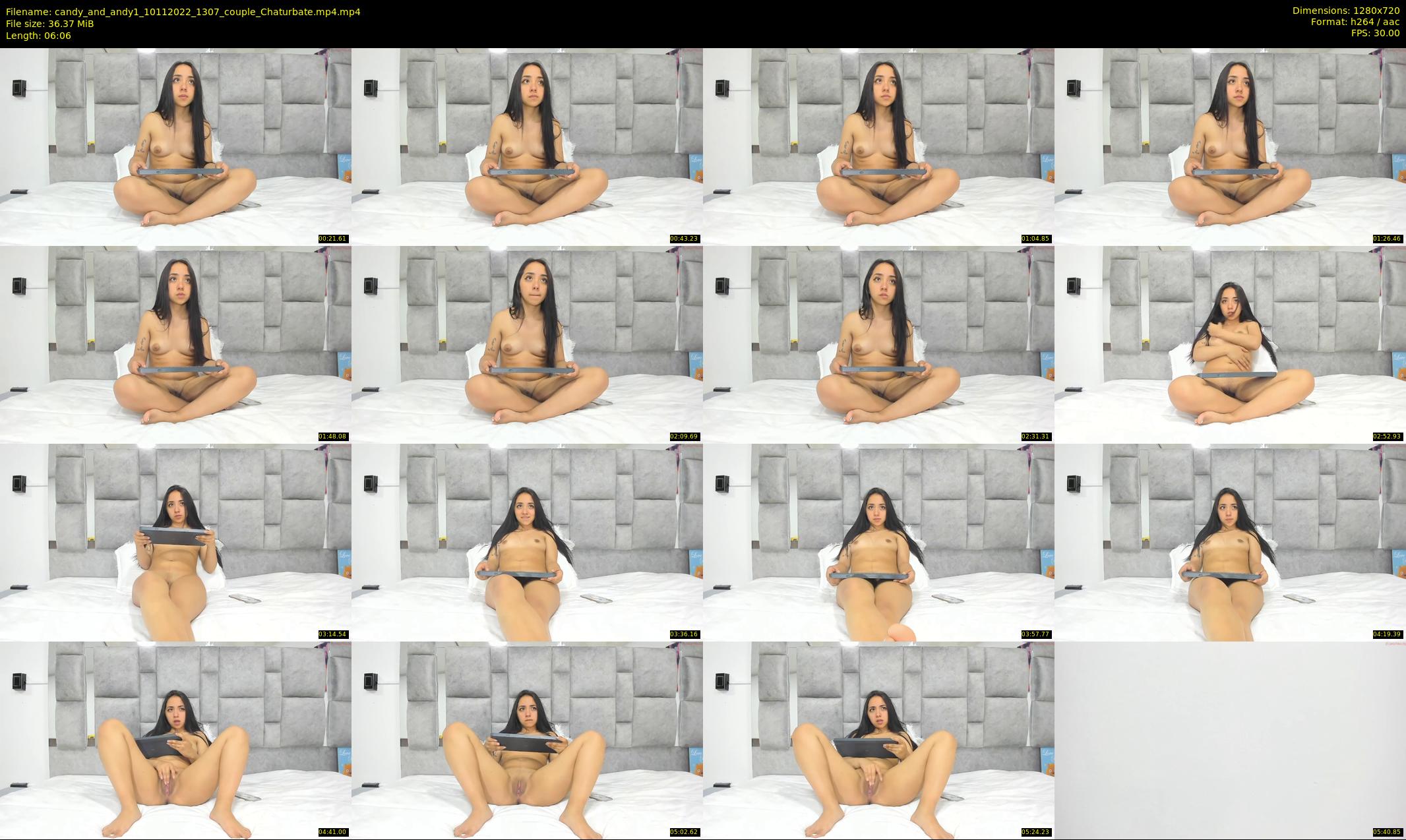 candy_and_andy1 — 7 minute Chaturbate couple cam show recording, 720p, Nov 10, 2022