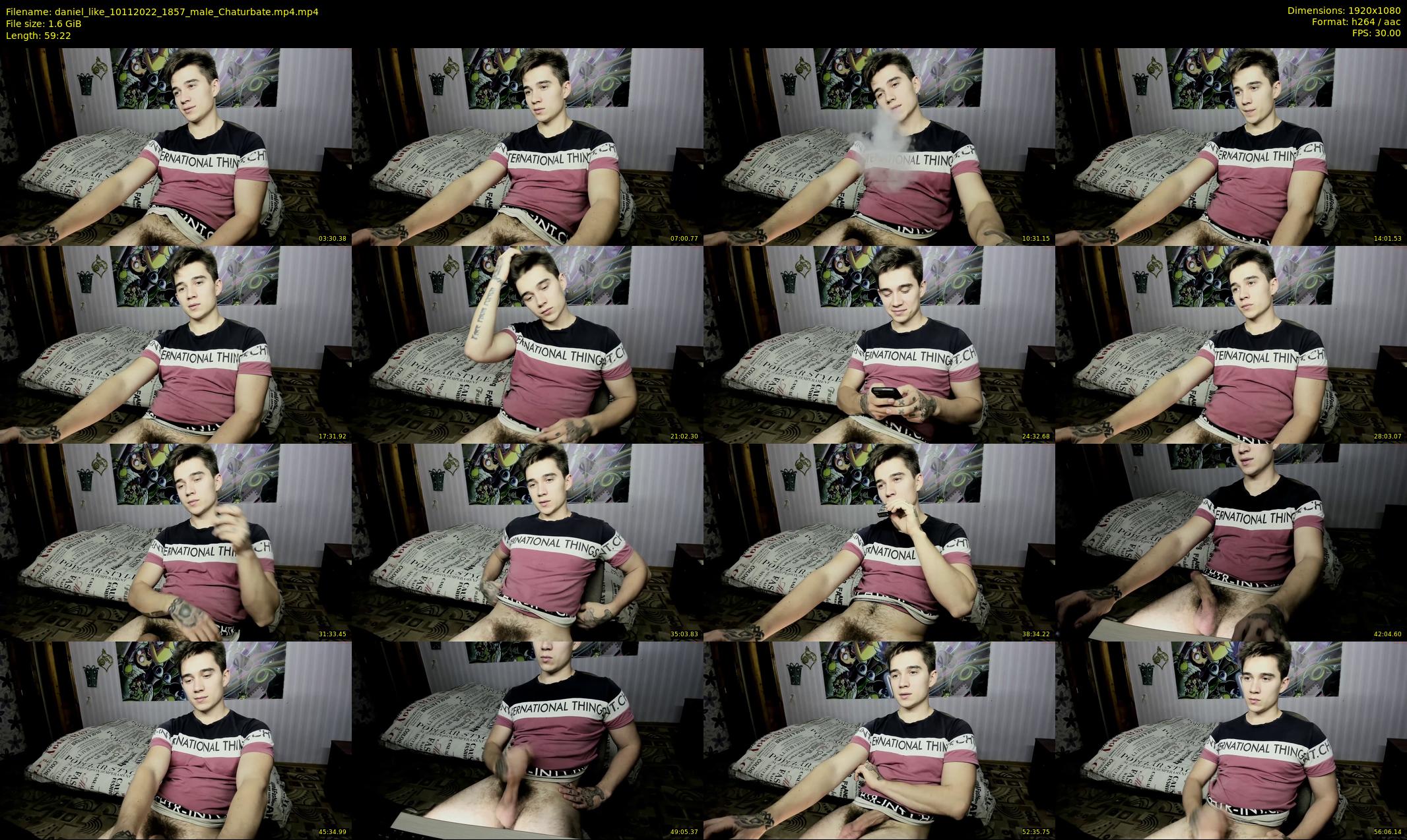 daniel_like — 60 minute Chaturbate male cam show recording, 1080p, Nov 10, 2022