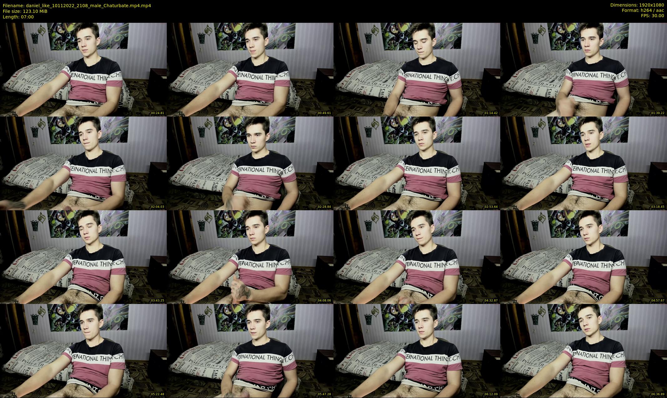 daniel_like — 7 minute Chaturbate male cam show recording, 1080p, Nov 10, 2022