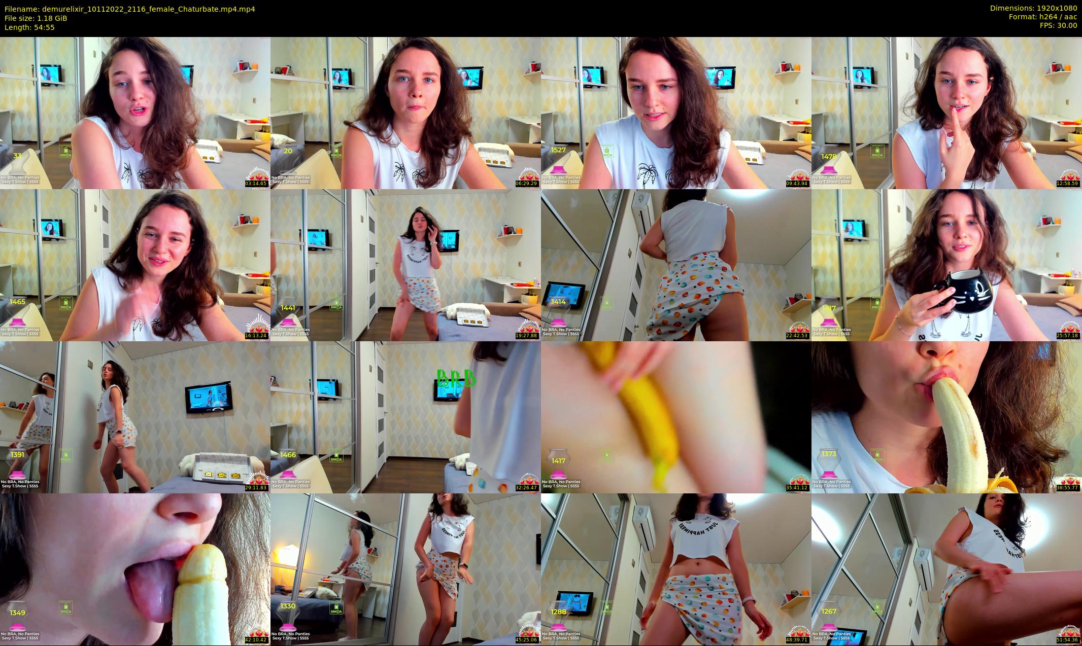 demurelixir — 55 minute Chaturbate female cam show recording, 1080p, Nov 10, 2022