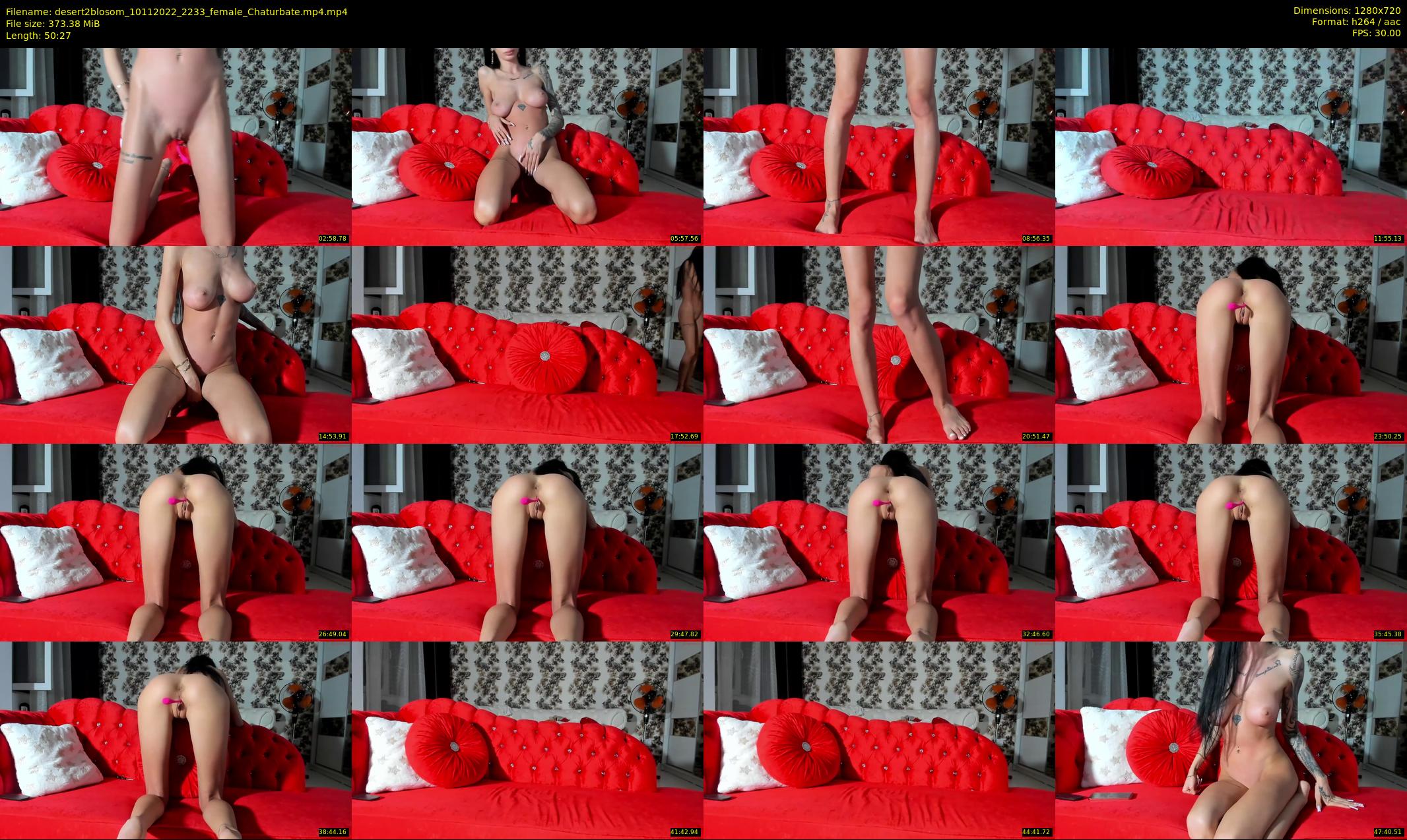 desert2blosom — 51 minute Chaturbate female cam show recording, 720p, Nov 10, 2022
