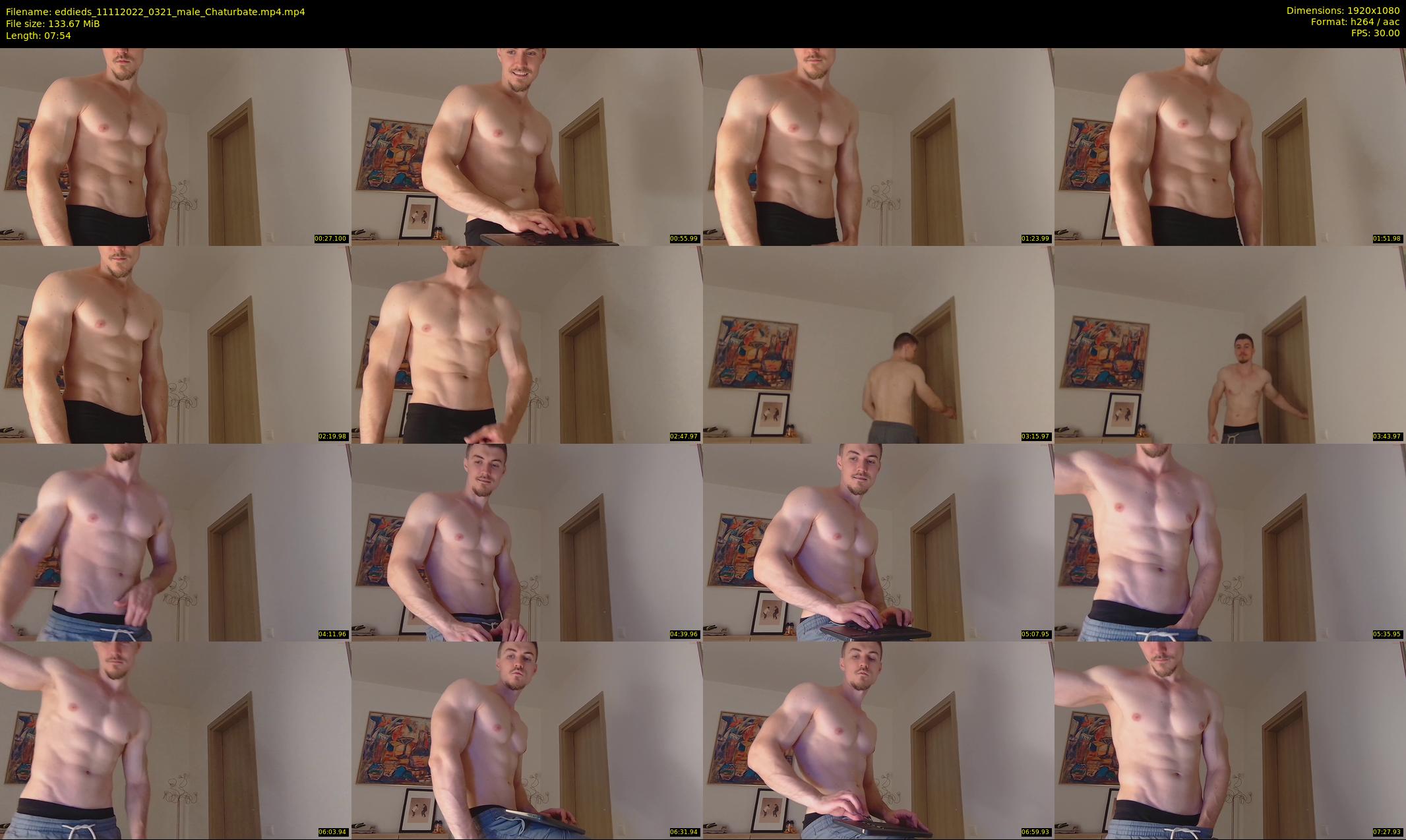 eddieds — 8 minute Chaturbate male cam show recording, 1080p, Nov 11, 2022