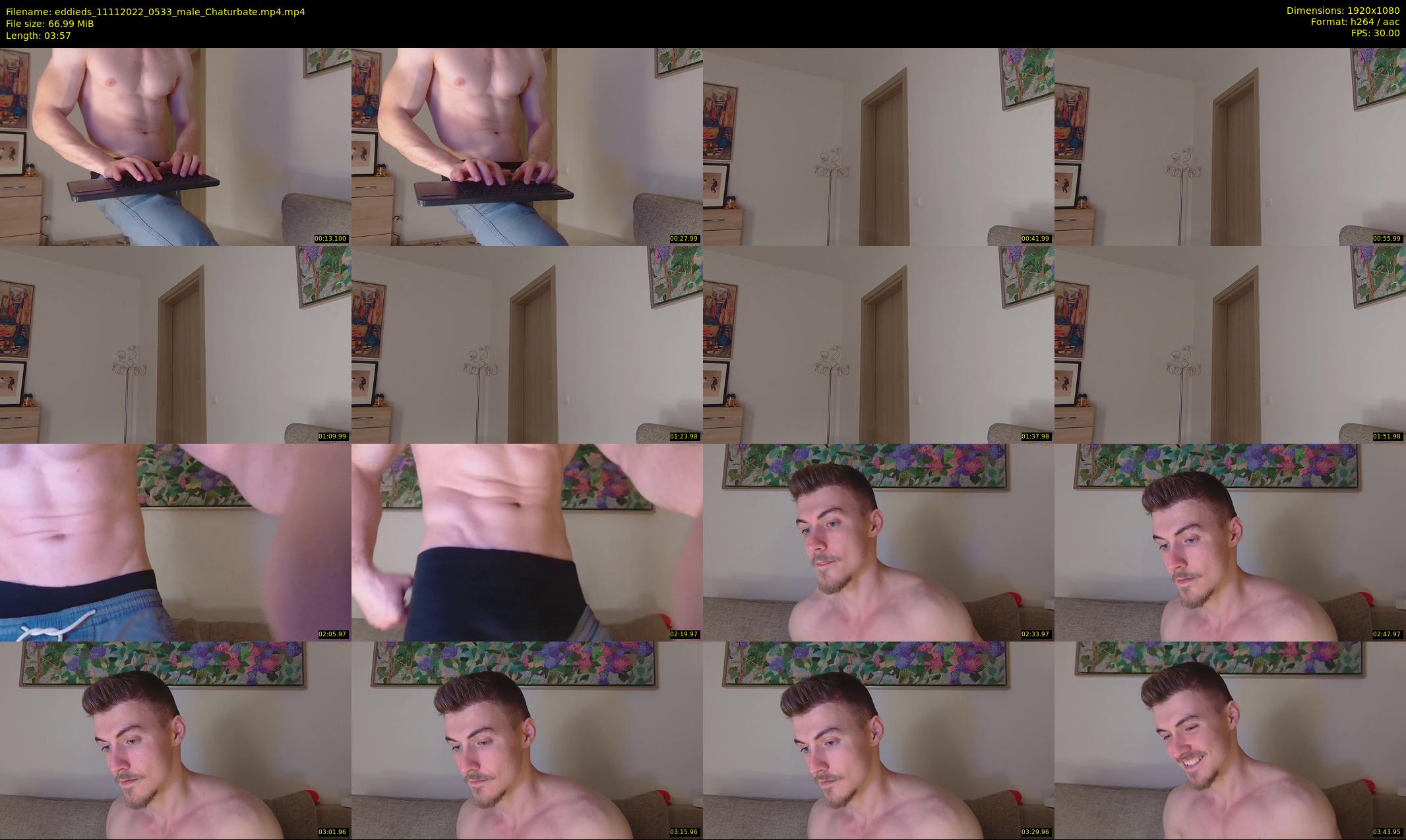 eddieds — 4 minute Chaturbate male cam show recording, 1080p, Nov 11, 2022