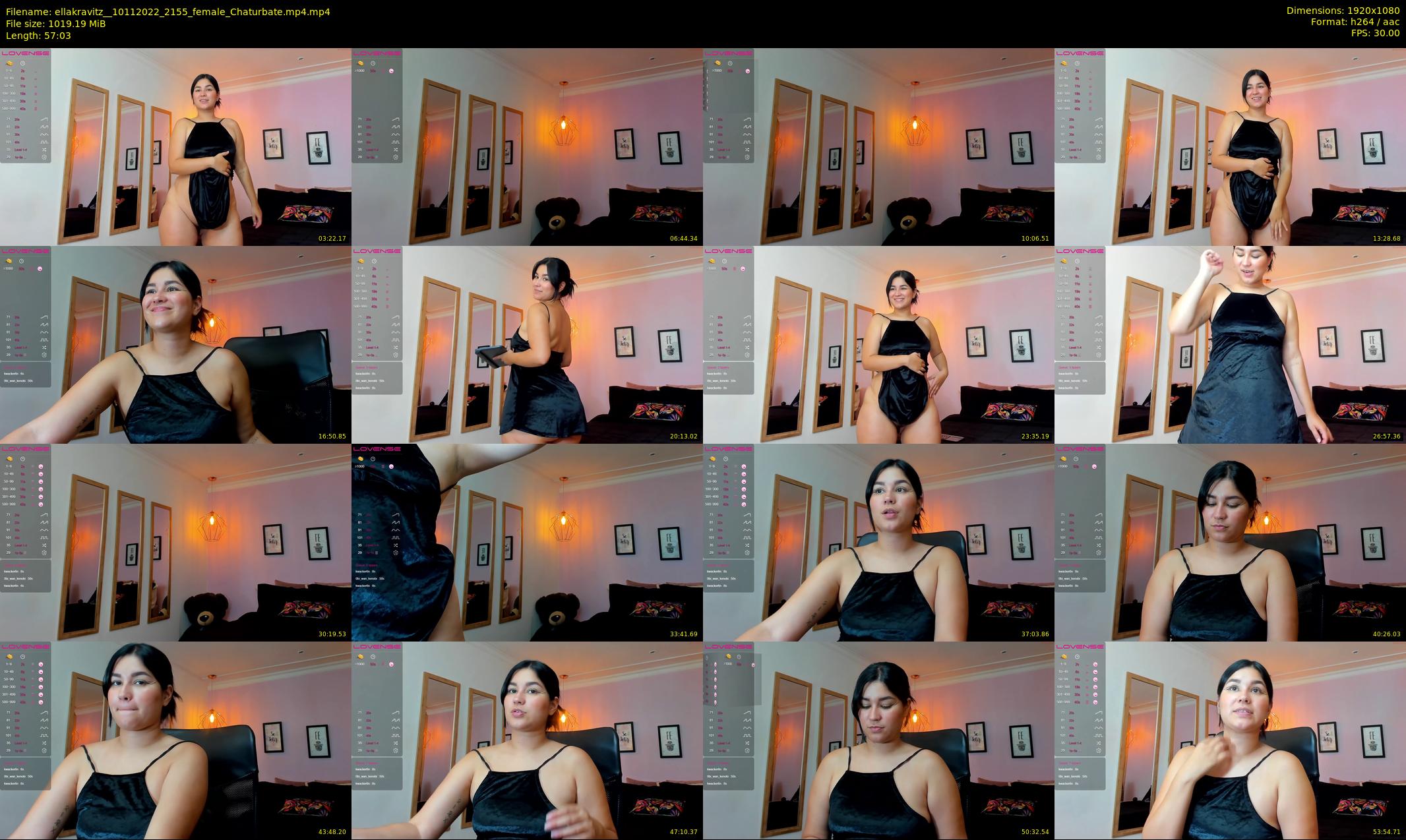 ellakravitz_ — 58 minute Chaturbate female cam show recording, 1080p, Nov 10, 2022
