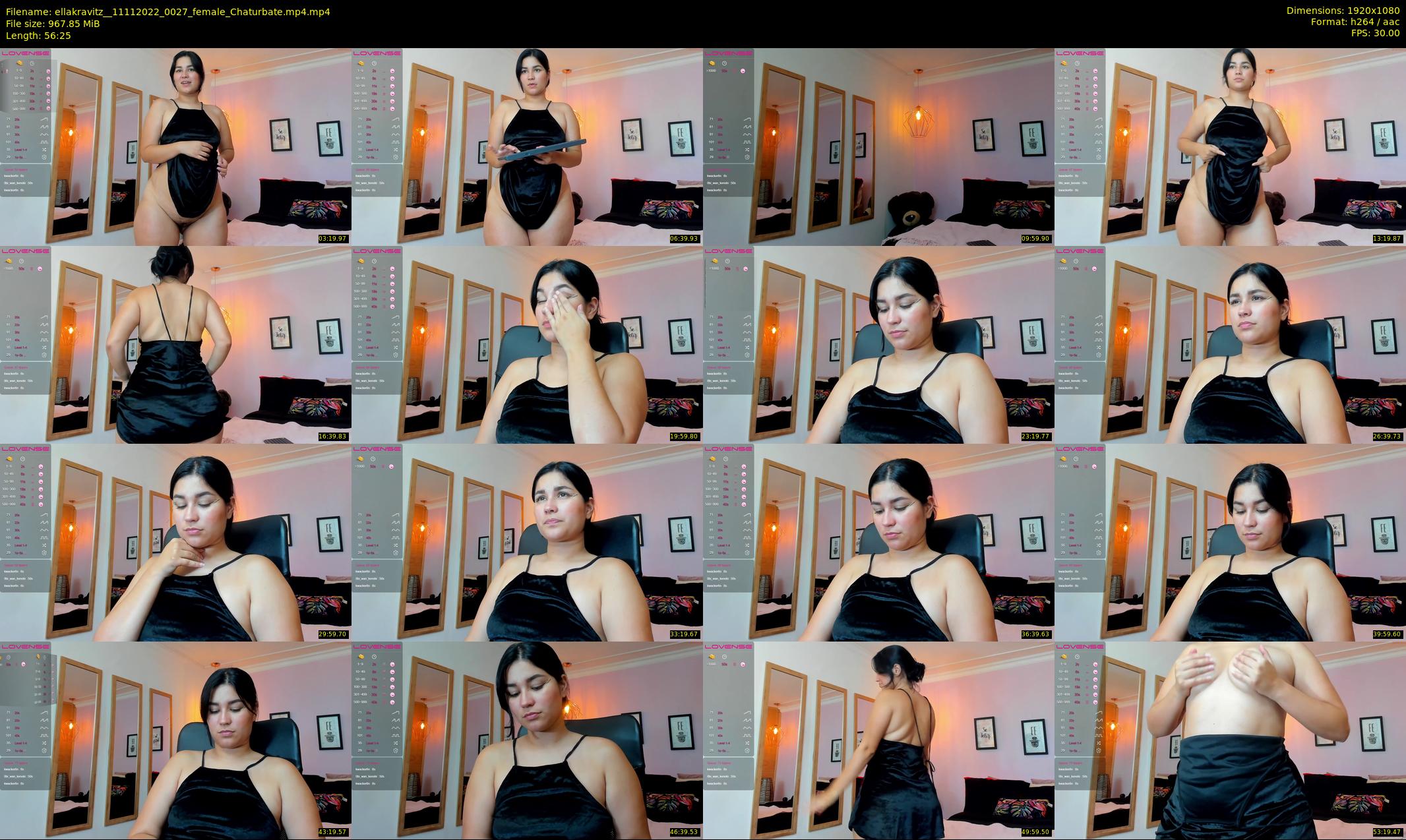 ellakravitz_ — 57 minute Chaturbate female cam show recording, 1080p, Nov 11, 2022