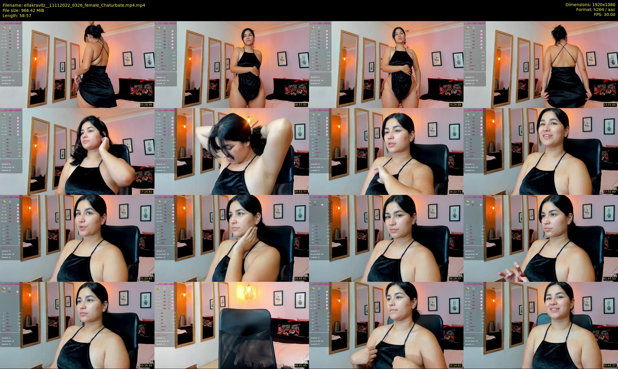 ellakravitz_ — 59 minute Chaturbate female cam show recording, 1080p, Nov 11, 2022