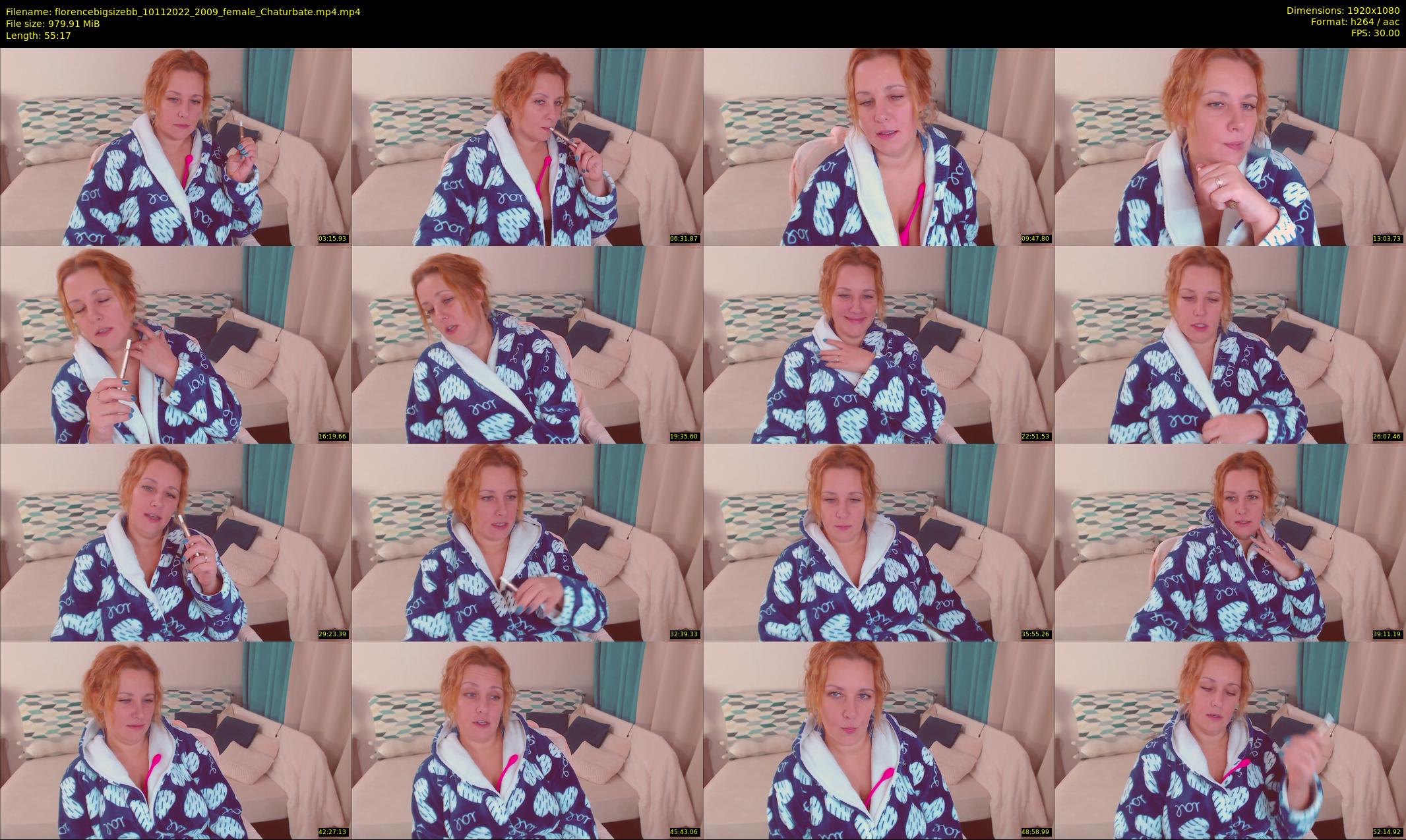 florencebigsizebb — 56 minute Chaturbate female cam show recording, 1080p, Nov 10, 2022