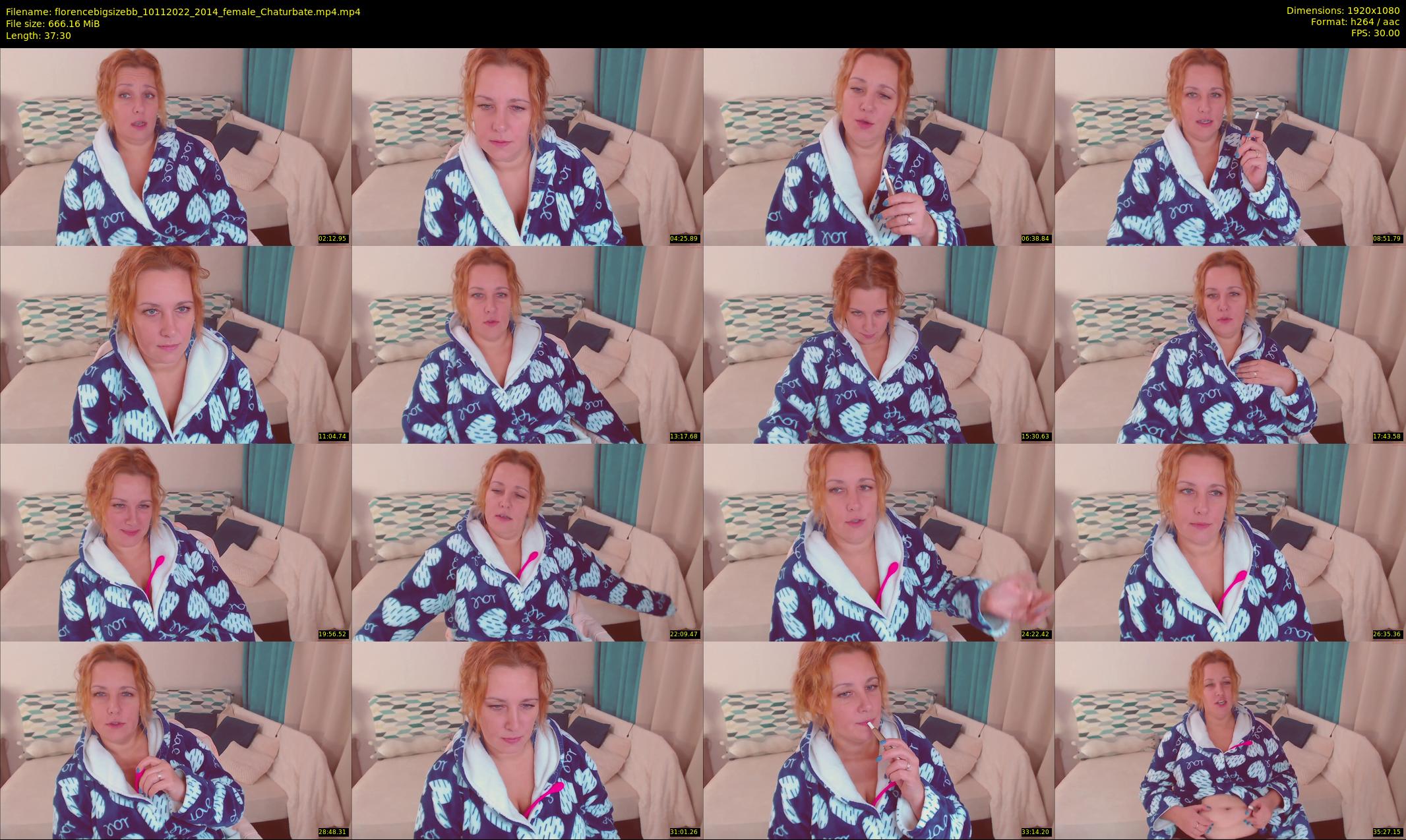 florencebigsizebb — 38 minute Chaturbate female cam show recording, 1080p, Nov 10, 2022