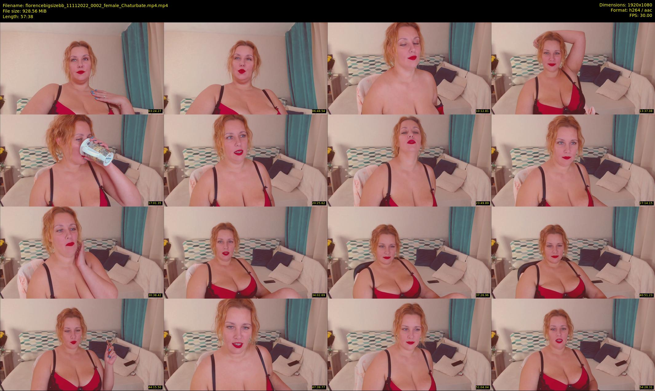 florencebigsizebb — 58 minute Chaturbate female cam show recording, 1080p, Nov 11, 2022