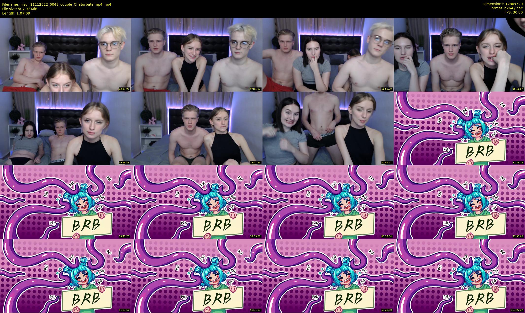 hizgi — 68 minute Chaturbate couple cam show recording, 720p, Nov 11, 2022