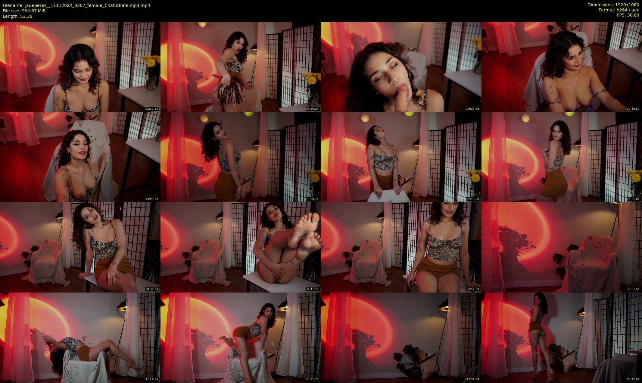jadeperez_ — 54 minute Chaturbate female cam show recording, 1080p, Nov 11, 2022
