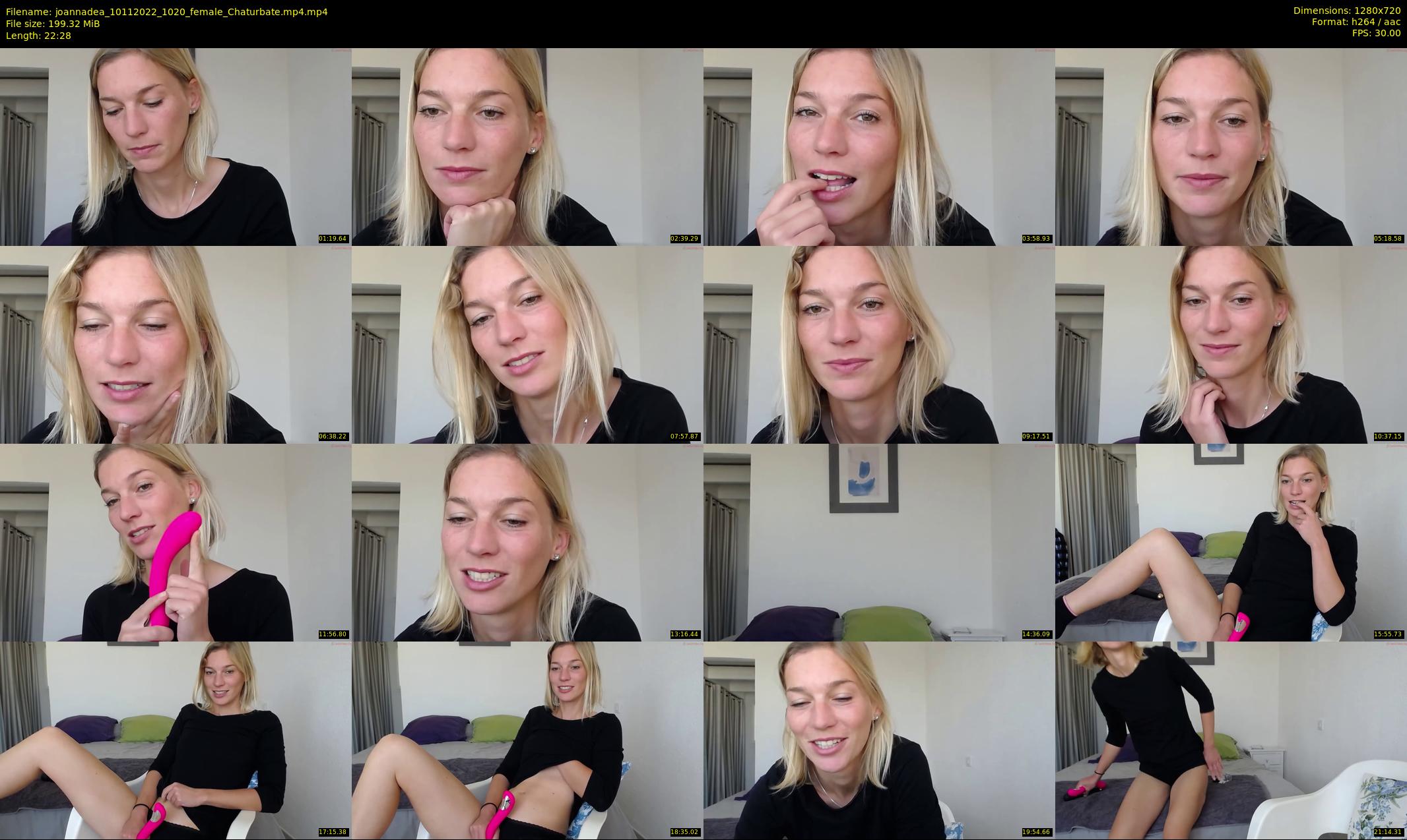 joannadea — 23 minute Chaturbate female cam show recording, 720p, Nov 10, 2022