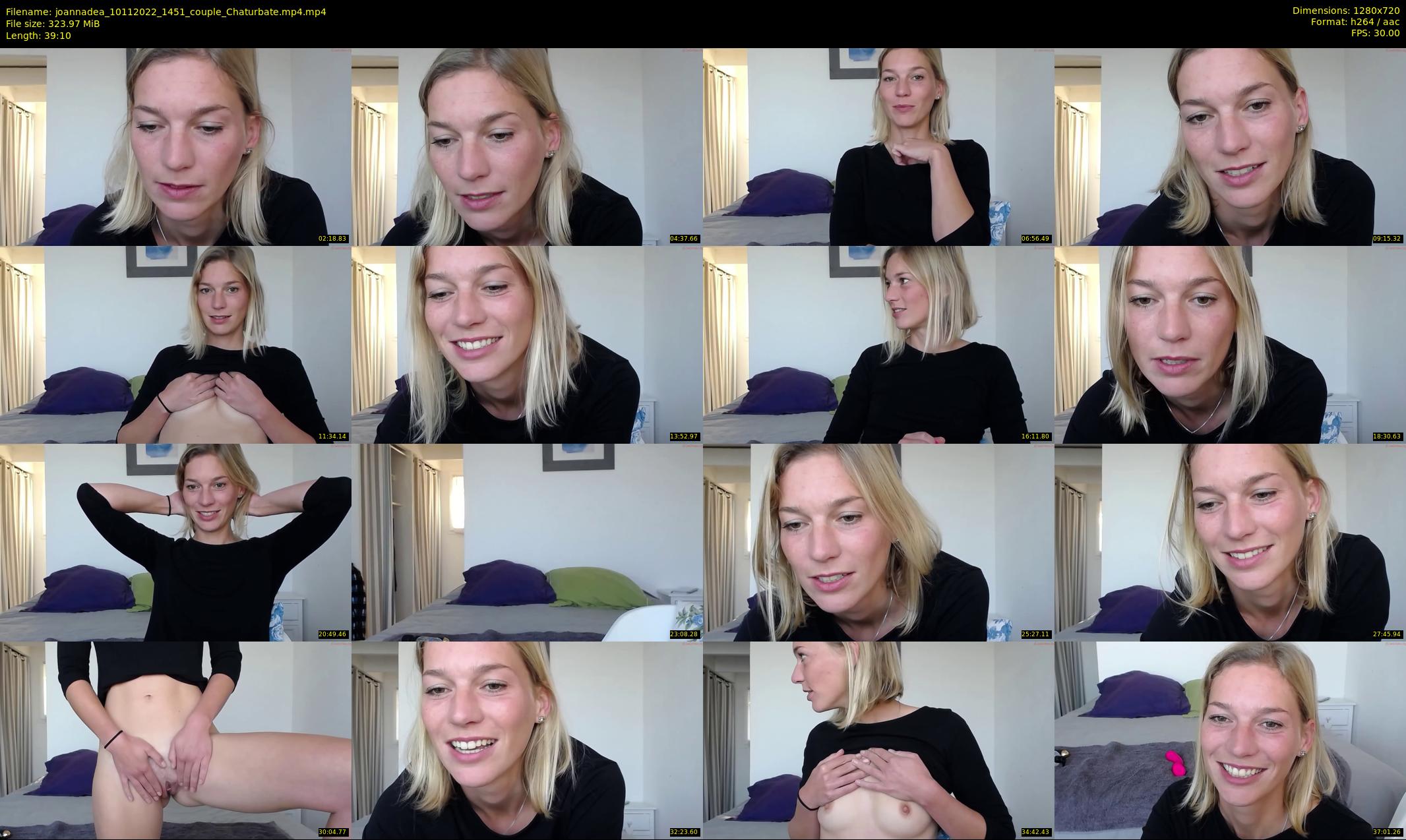 joannadea — 40 minute Chaturbate female cam show recording, 720p, Nov 10, 2022