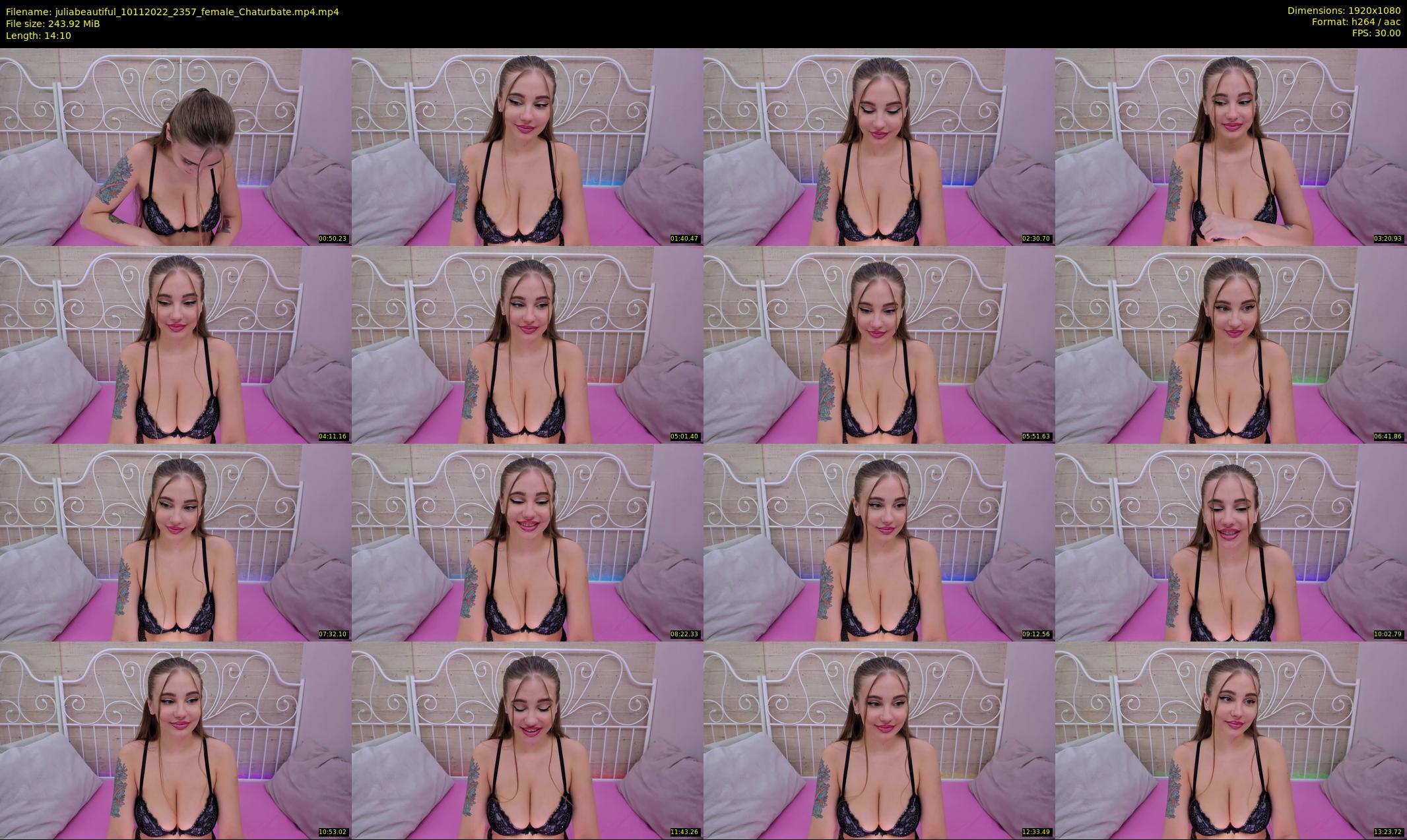 juliabeautiful — 15 minute Chaturbate female cam show recording, 1080p, Nov 10, 2022