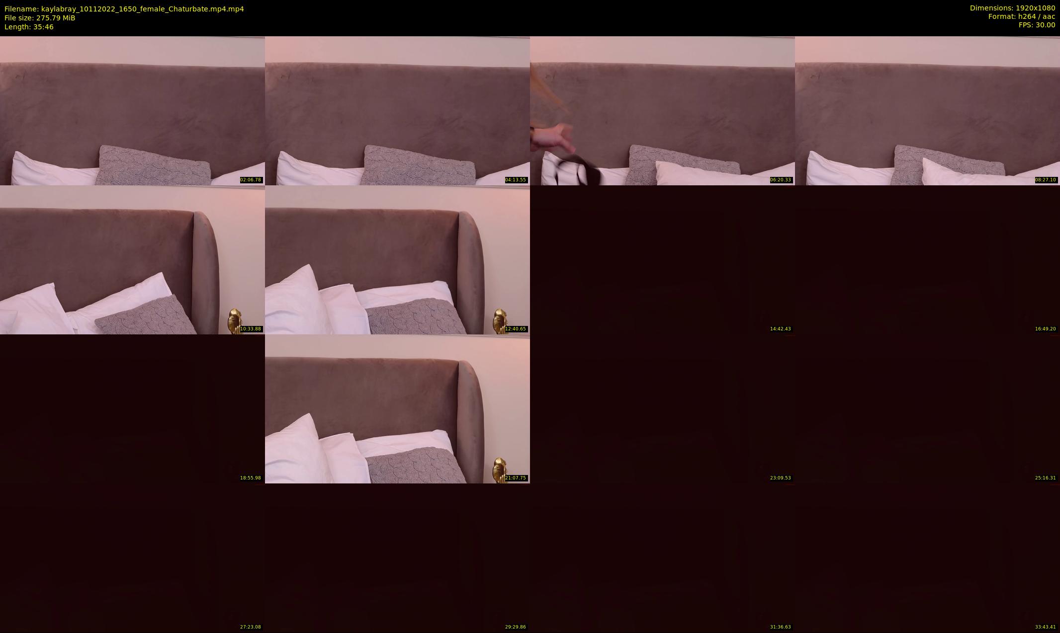 kaylabray — 36 minute Chaturbate female cam show recording, 1080p, Nov 10, 2022