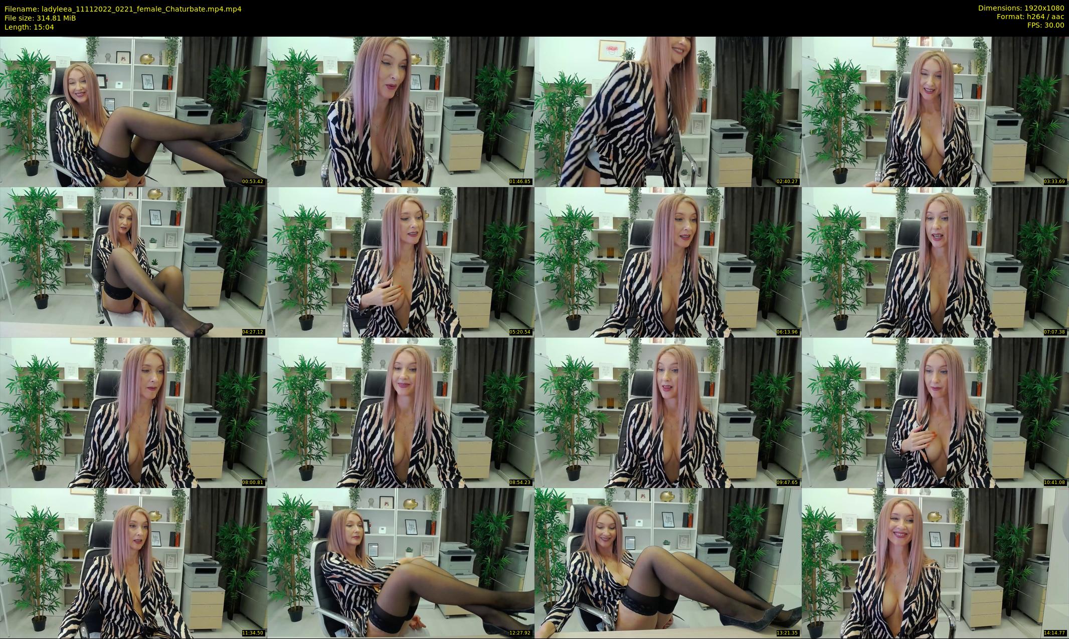ladyleea — 16 minute Chaturbate female cam show recording, 1080p, Nov 11, 2022