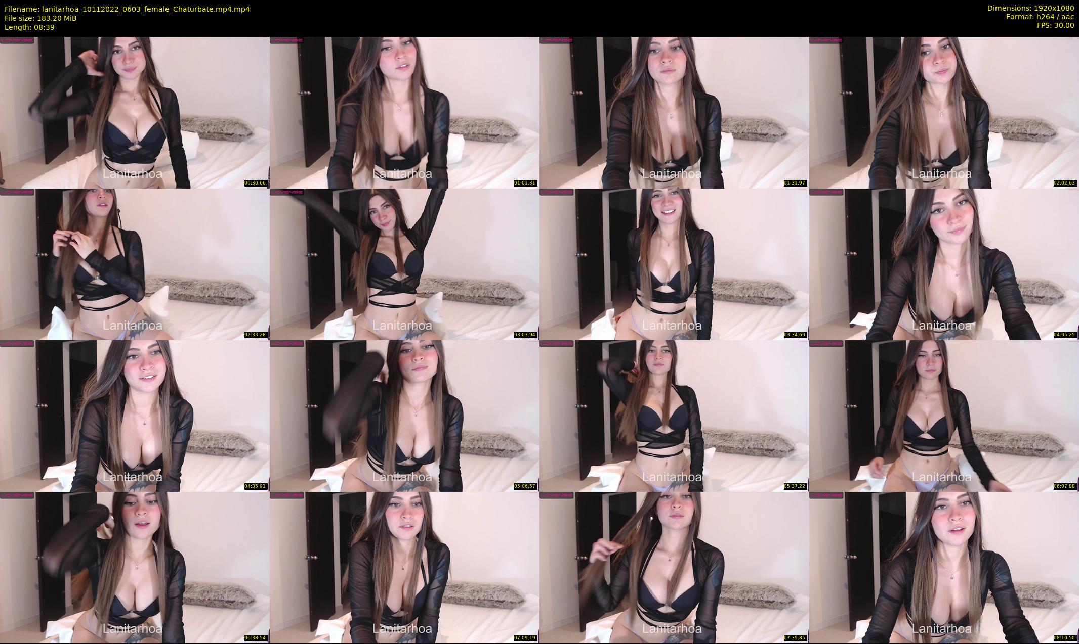lanitarhoa — 9 minute Chaturbate female cam show recording, 1080p, Nov 10, 2022