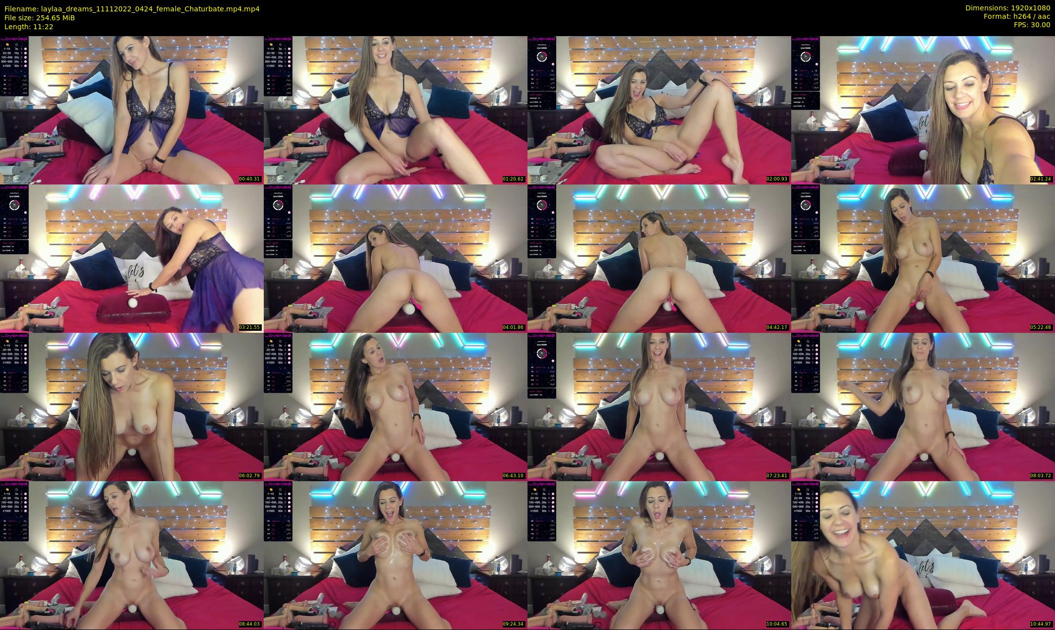laylaa_dreams — 12 minute Chaturbate female cam show recording, 1080p, Nov 11, 2022