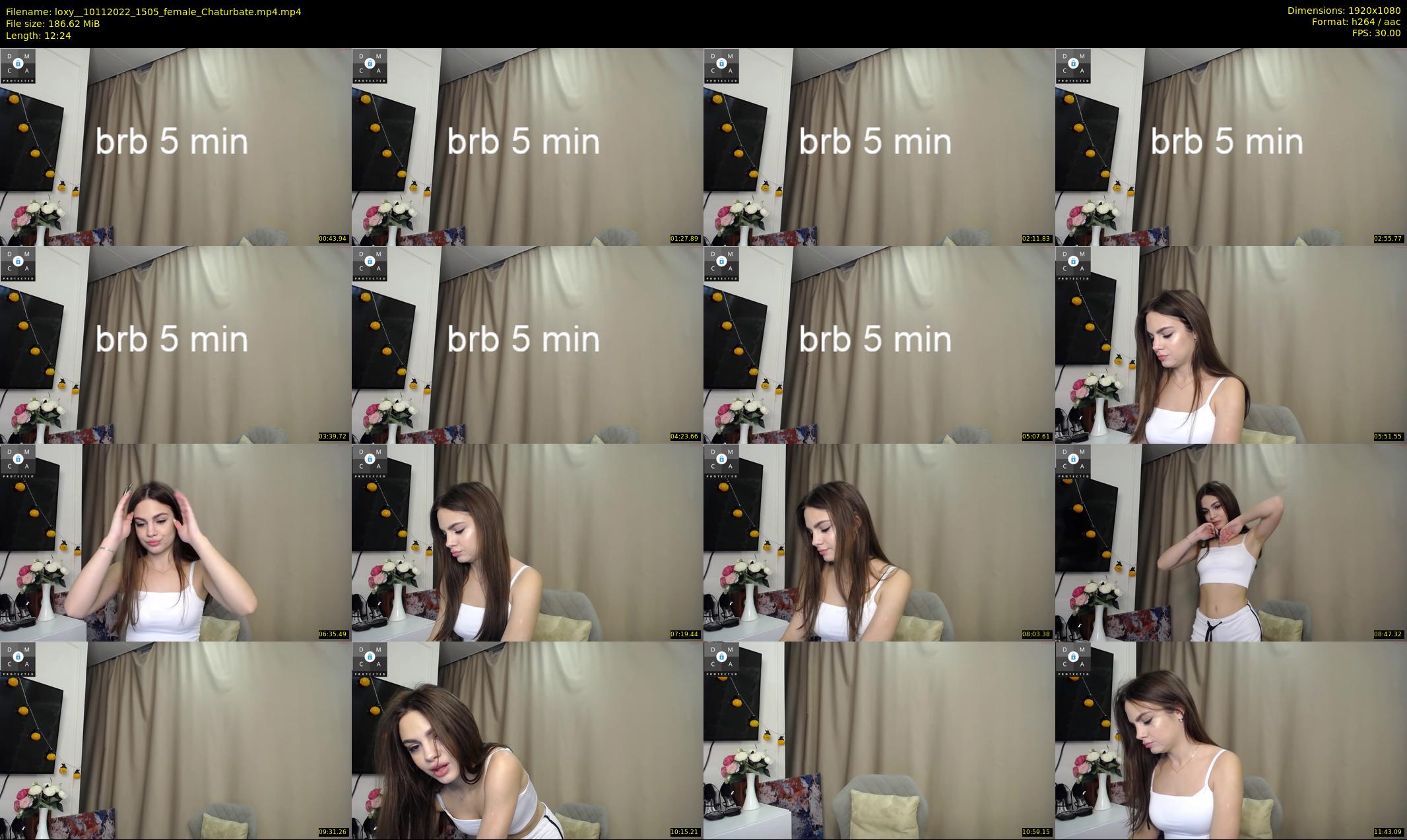loxy_ — 13 minute Chaturbate female cam show recording, 1080p, Nov 10, 2022