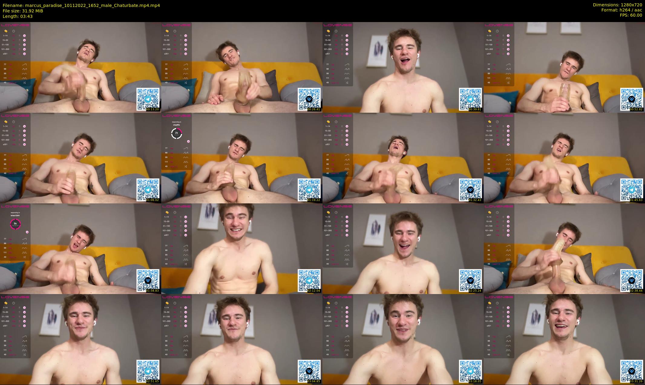 marcus_paradise — 4 minute Chaturbate male cam show recording, 720p, Nov 10, 2022