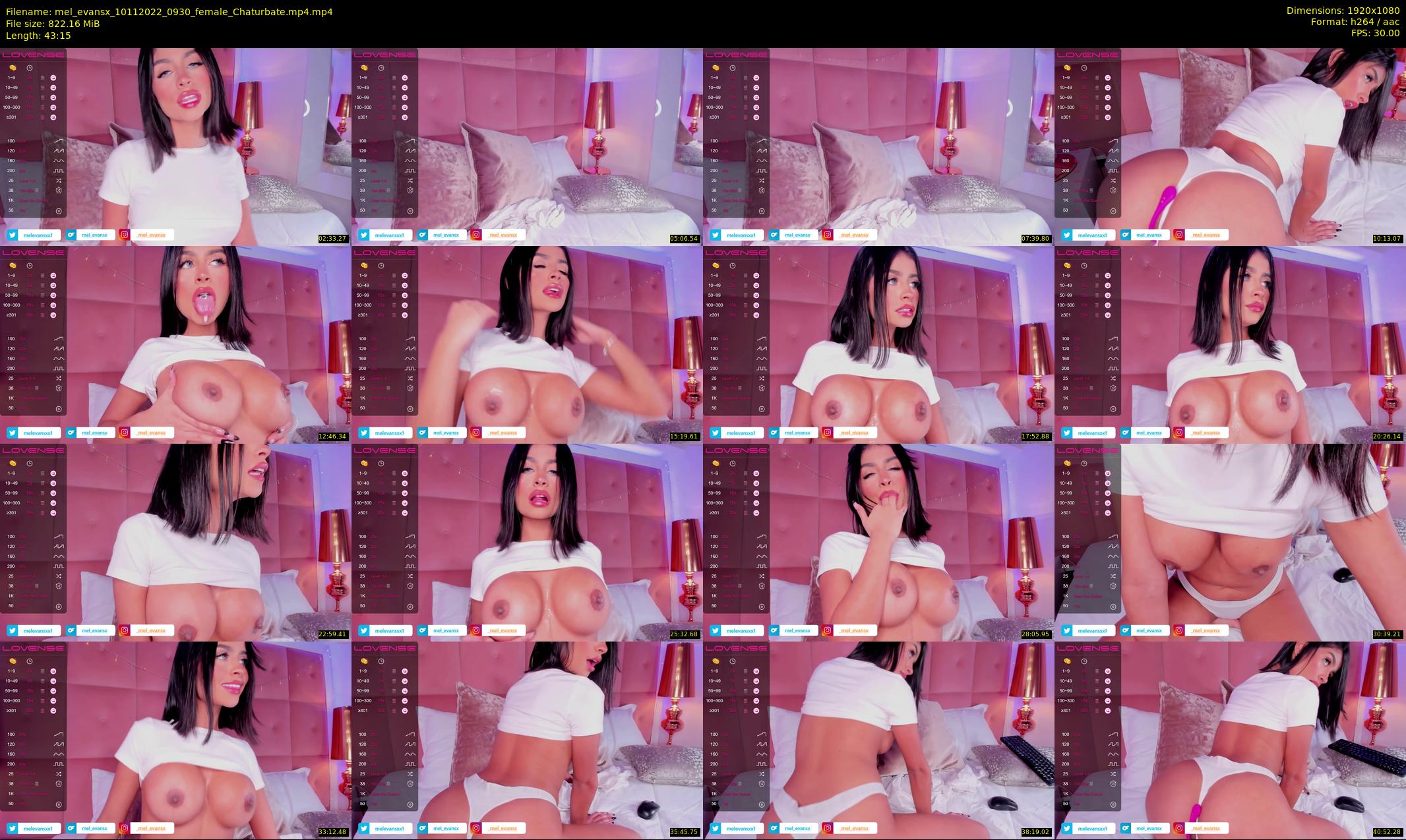 mel_evansx — 44 minute Chaturbate female cam show recording, 1080p, Nov 10, 2022