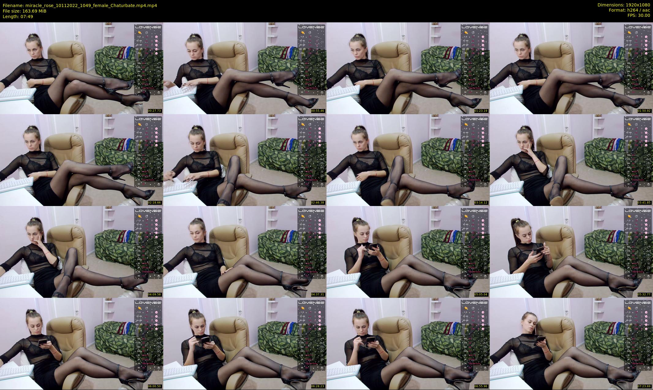 miracle_rose — 8 minute Chaturbate female cam show recording, 1080p, Nov 10, 2022