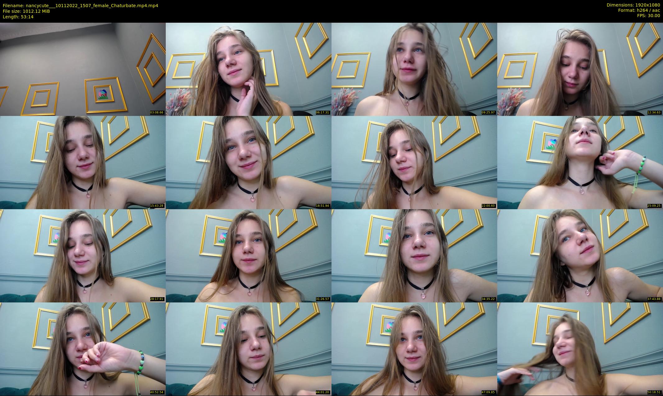 nancycute__ — 54 minute Chaturbate female cam show recording, 1080p, Nov 10, 2022