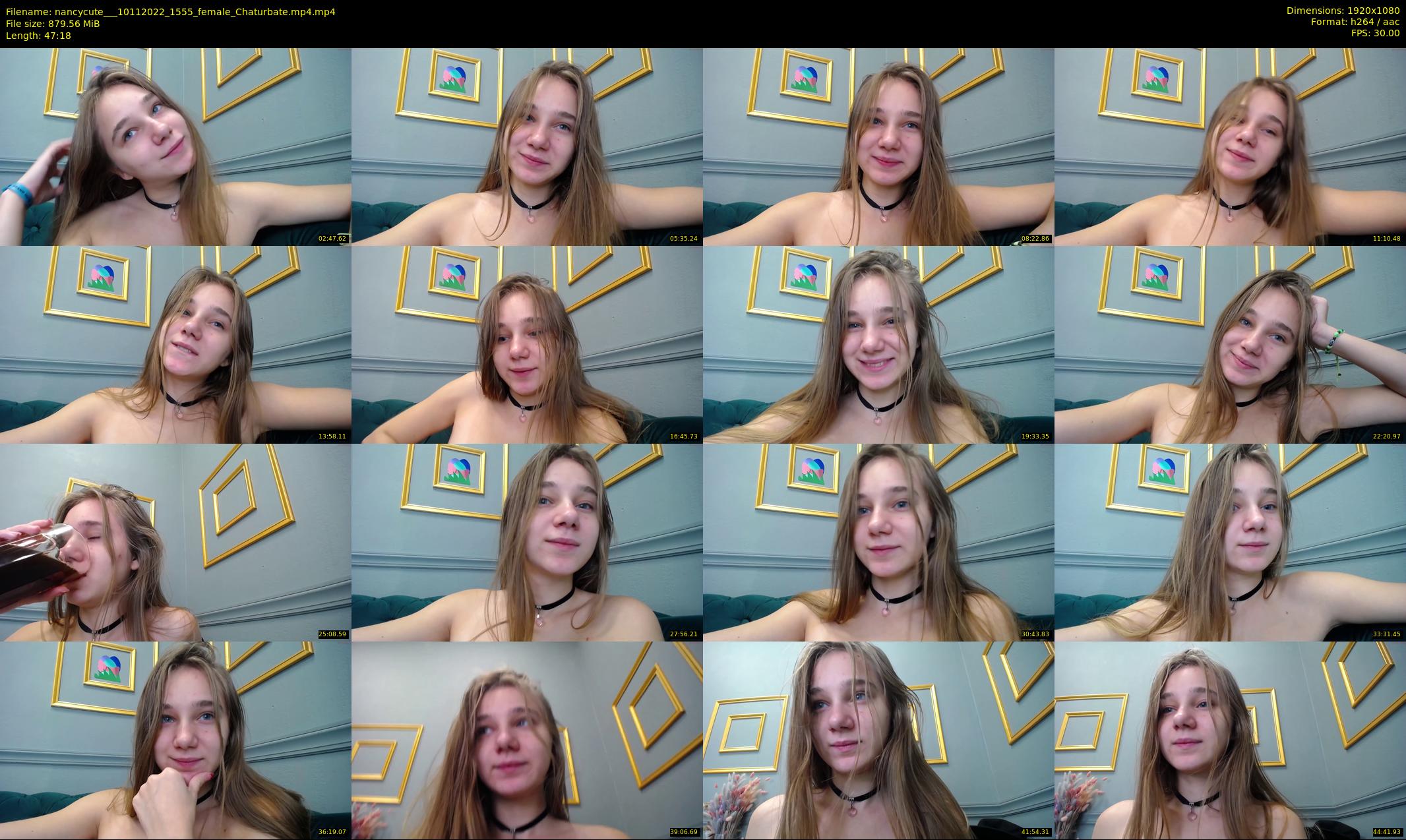 nancycute__ — 48 minute Chaturbate female cam show recording, 1080p, Nov 10, 2022