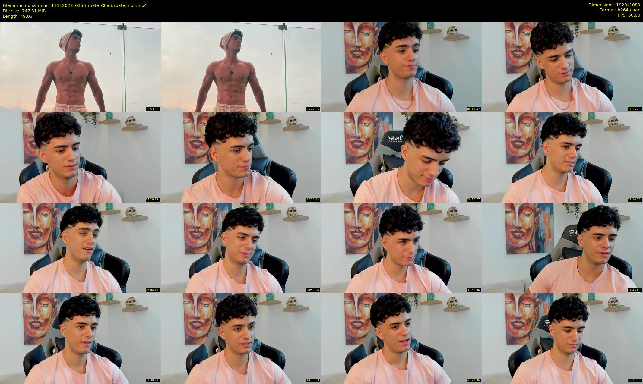 noha_miler — 50 minute Chaturbate male cam show recording, 1080p, Nov 11, 2022
