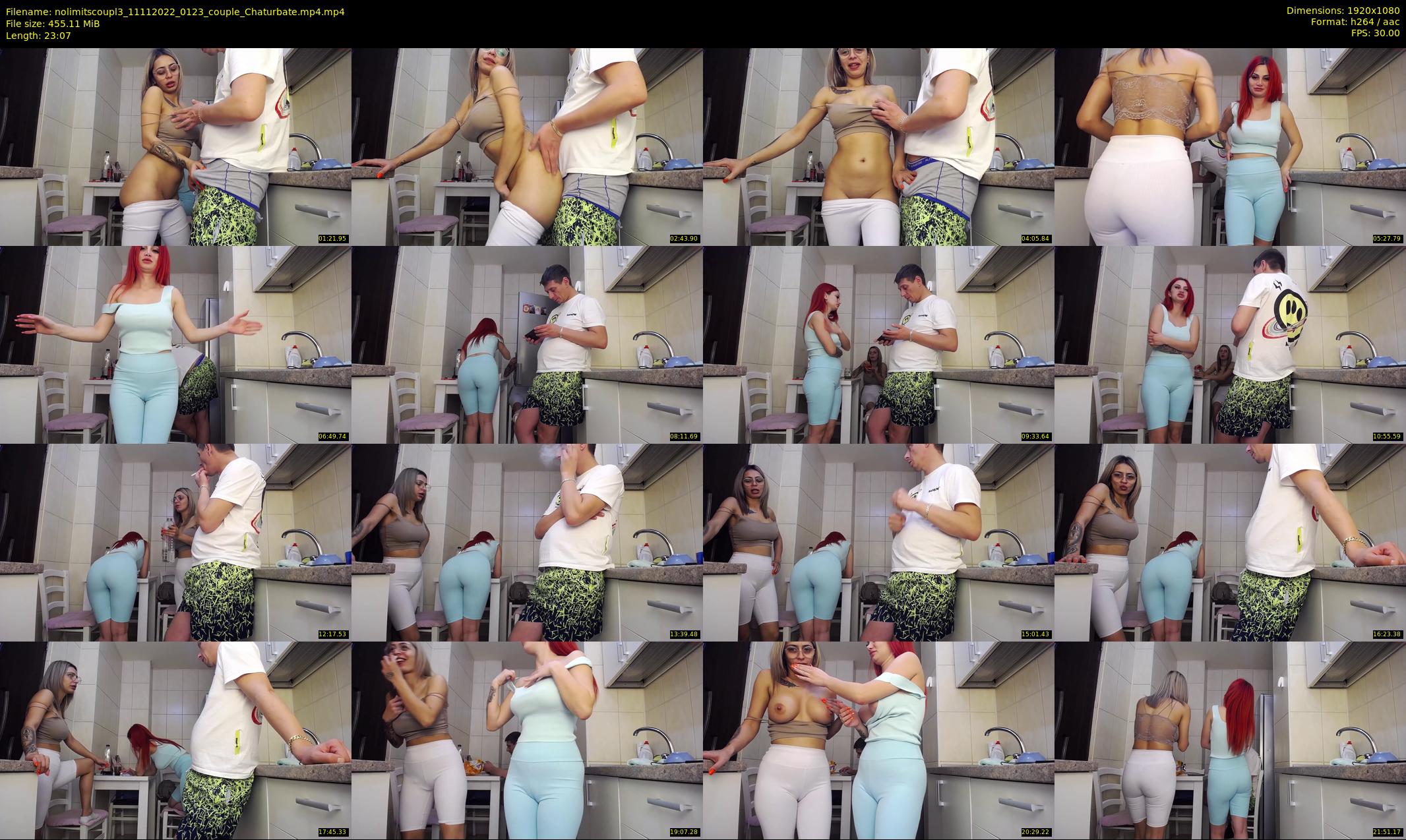nolimitscoupl3 — 24 minute Chaturbate couple cam show recording, 1080p, Nov 11, 2022
