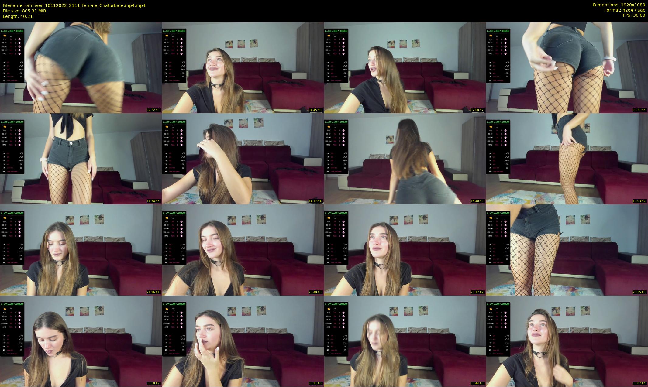 omiliver — 41 minute Chaturbate female cam show recording, 1080p, Nov 10, 2022