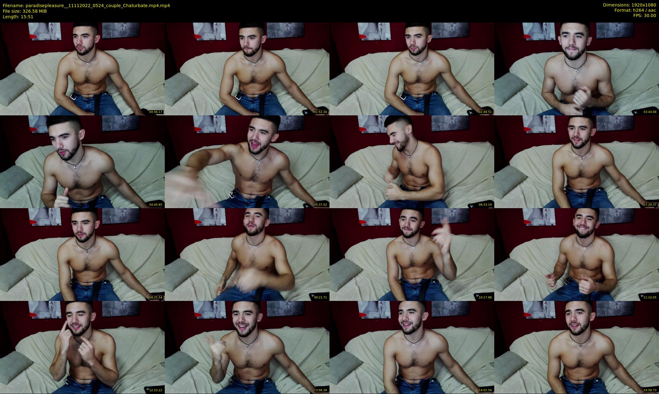 paradisepleasure_ — 16 minute Chaturbate couple cam show recording, 1080p, Nov 11, 2022