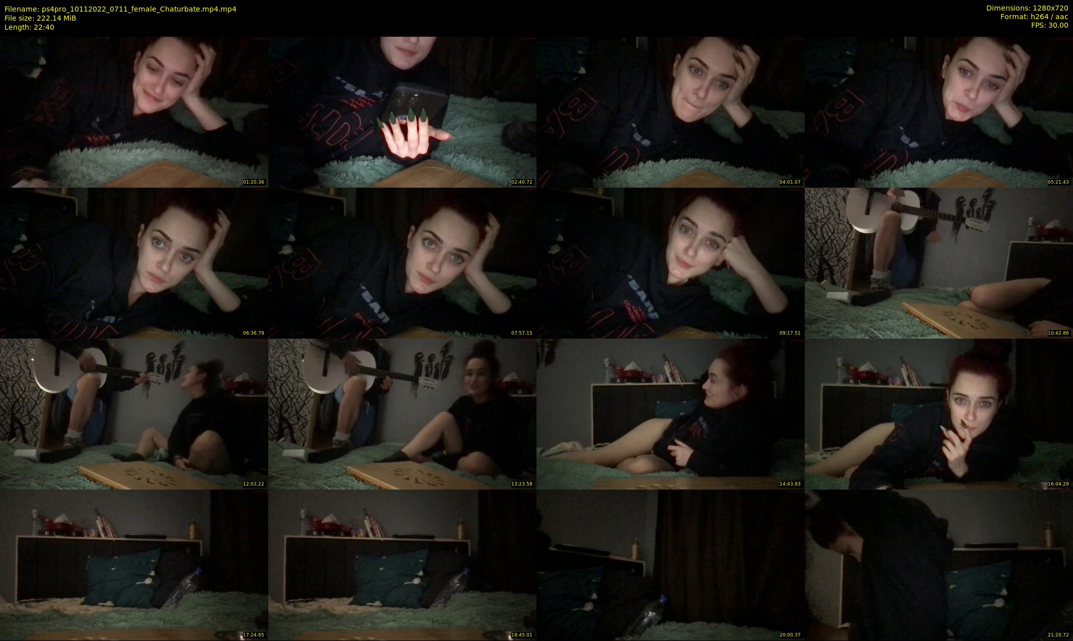 ps4pro — 23 minute Chaturbate female cam show recording, 720p, Nov 10, 2022