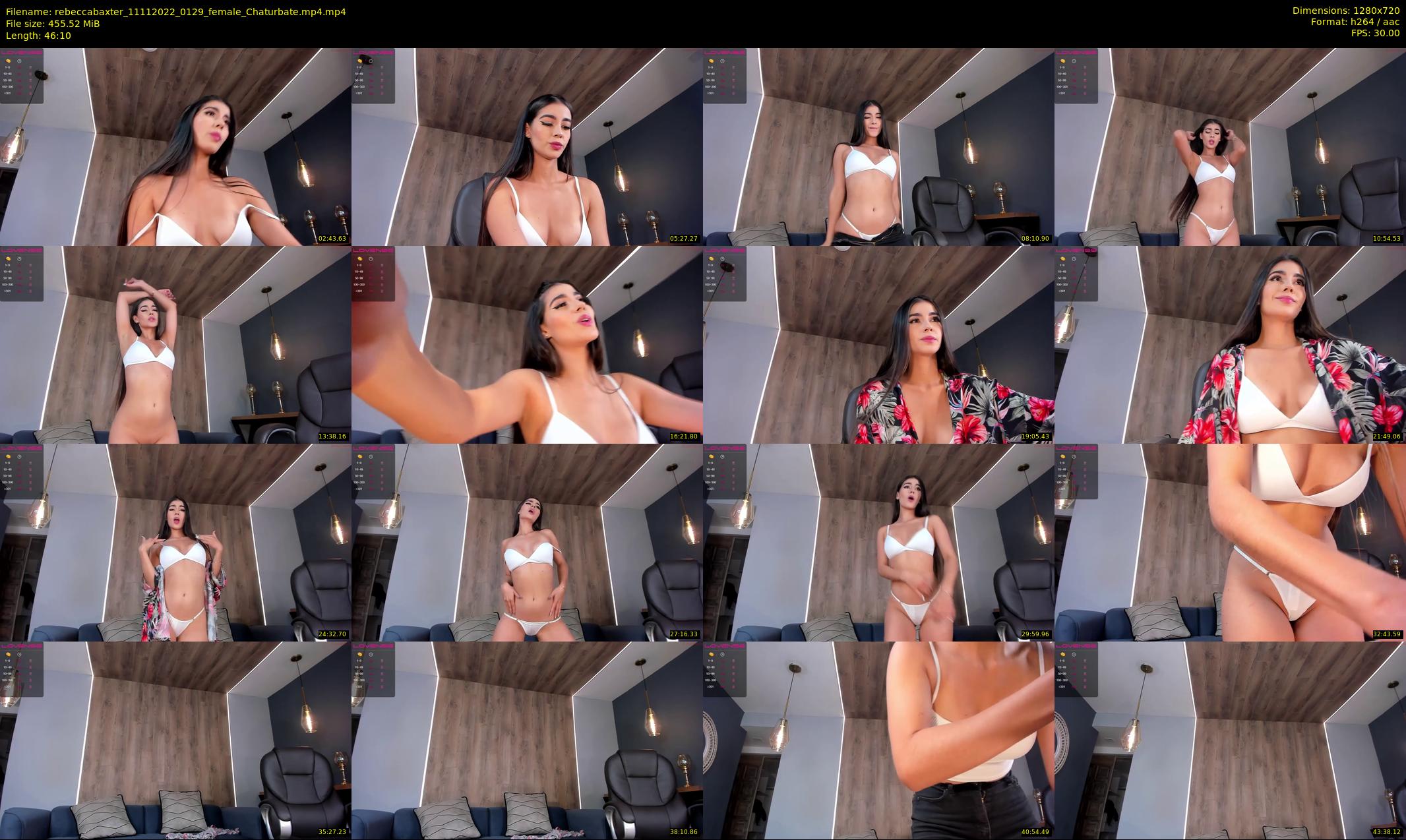 rebeccabaxter — 47 minute Chaturbate female cam show recording, 720p, Nov 11, 2022
